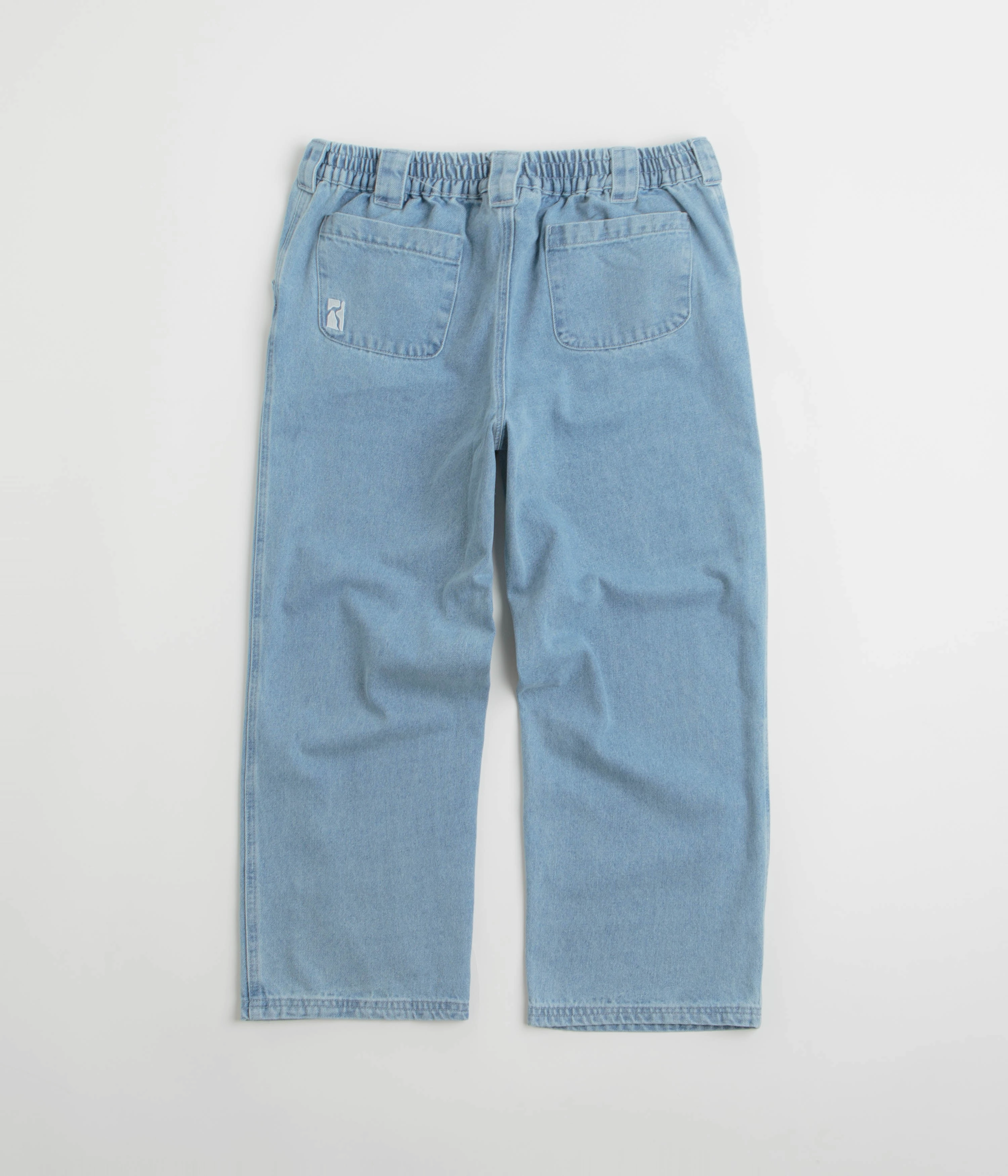 Relaxed Fit Poetic Collective Poet Denim Pants - Light Blue
