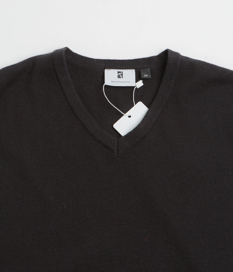 Trendy Outfit Cozy Thermal Poetic Collective Slipover Vest - Black