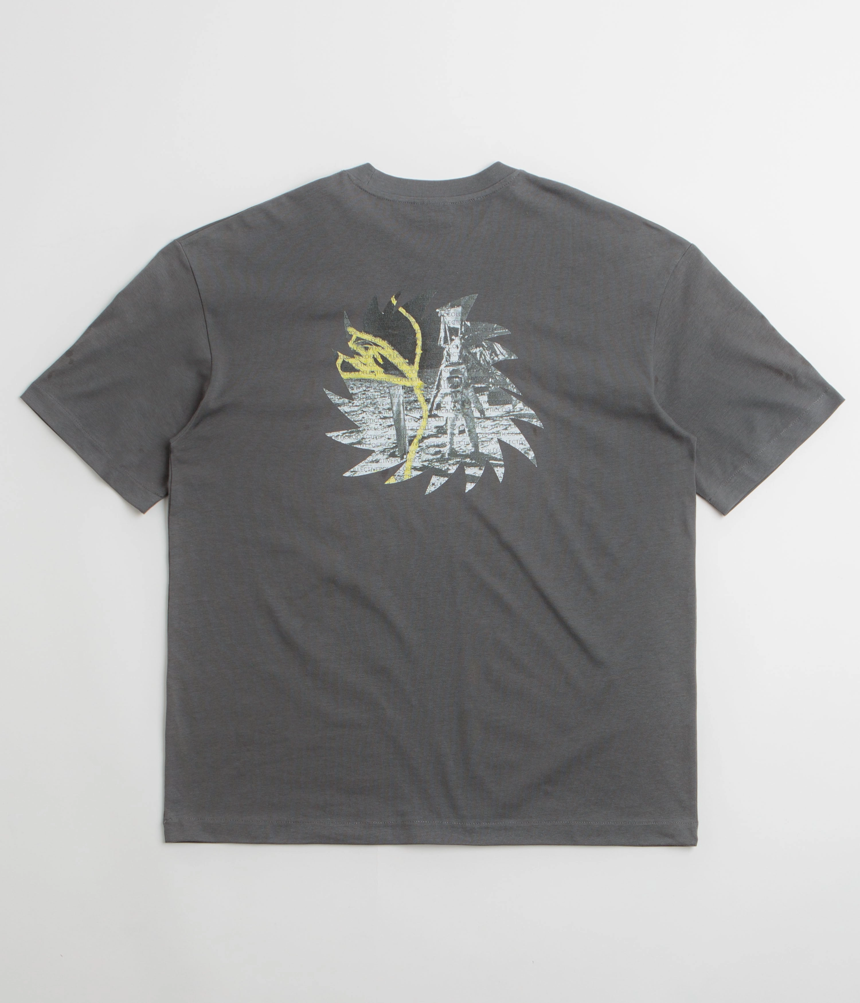 SeamFreeShoulders Poetic Collective Space T-Shirt - Iron Grey