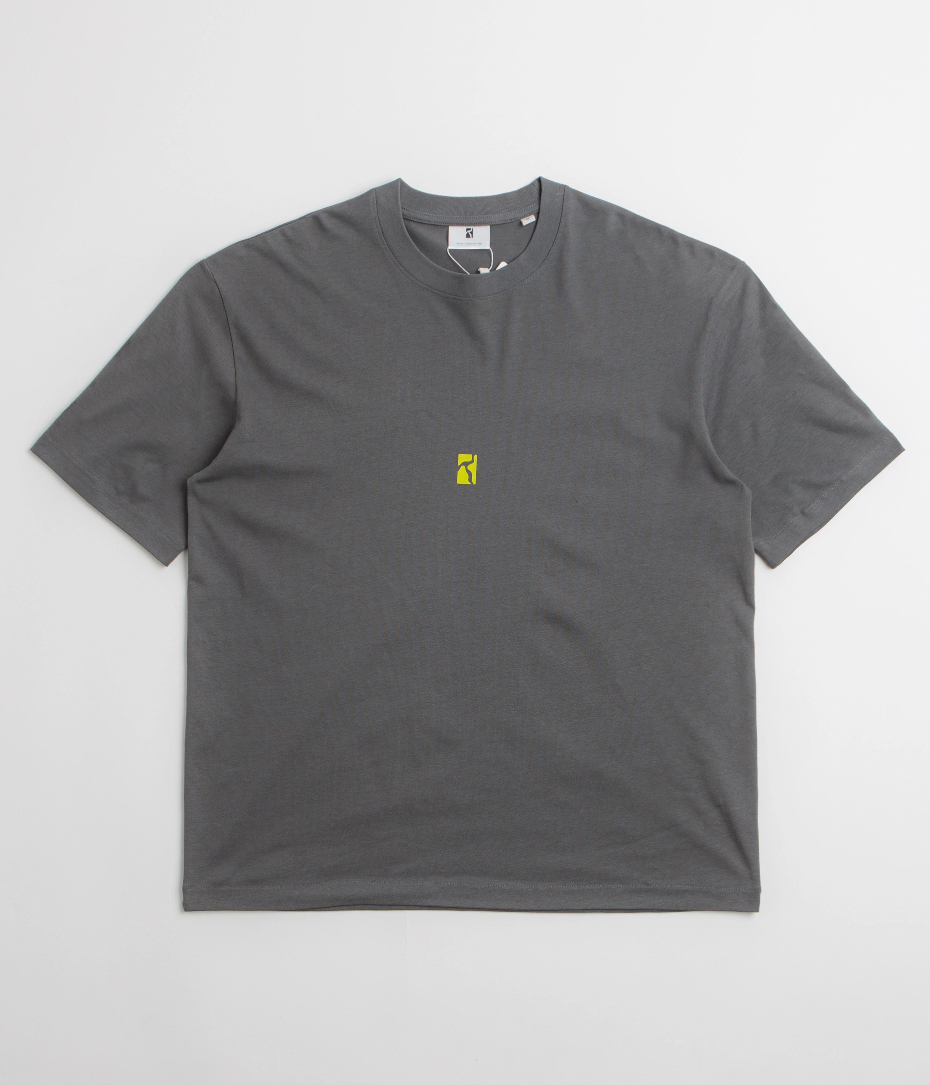 Poetic Collective Space T-Shirt - Iron Grey Vibrant Prints
