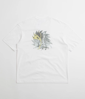 Poetic Collective Space T-Shirt - White Tagless Neckline