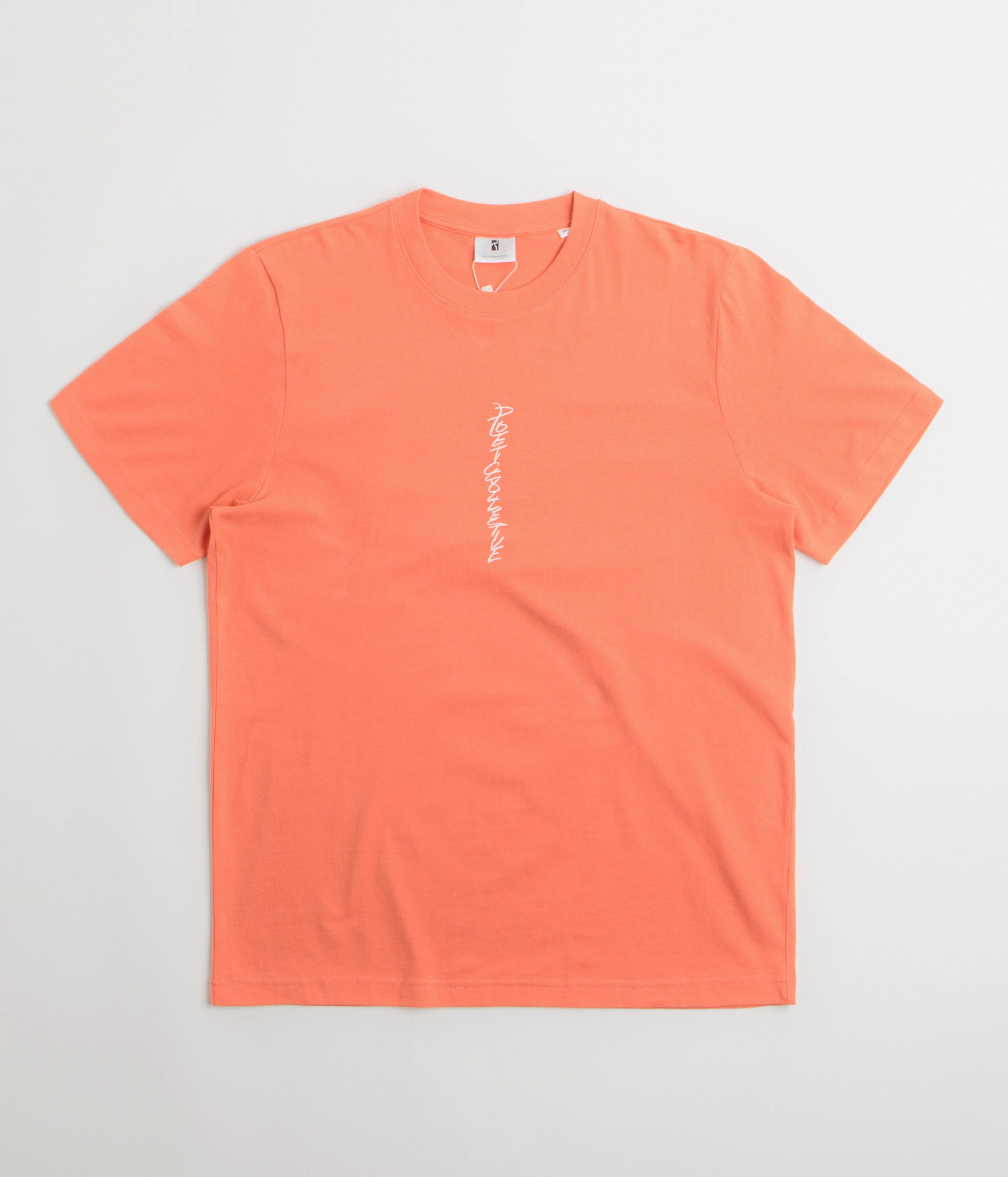 Poetic Collective Tribal T-Shirt - Orange Durable Knitwear