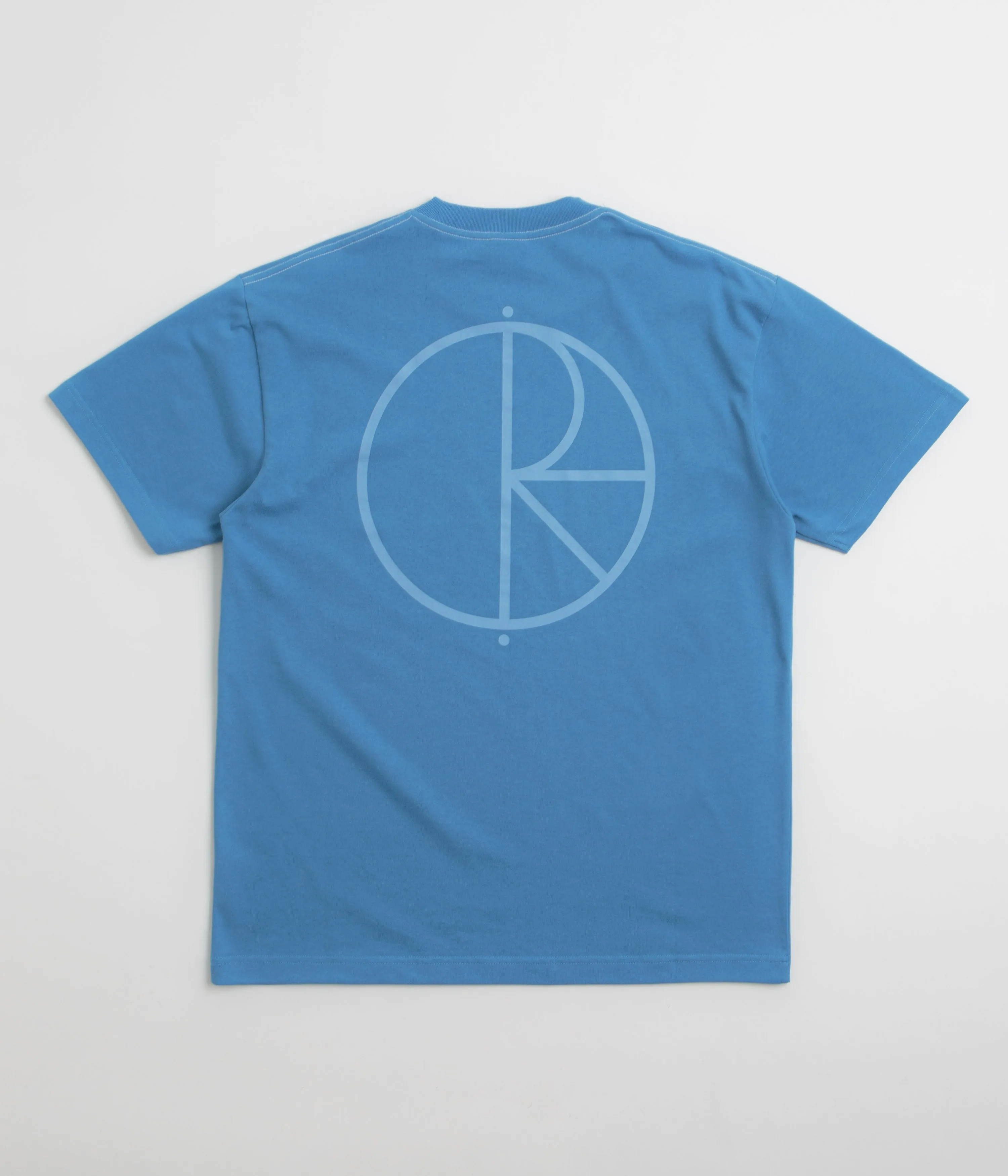 Polar Contrast Stroke Logo T-Shirt - French Blue soft look