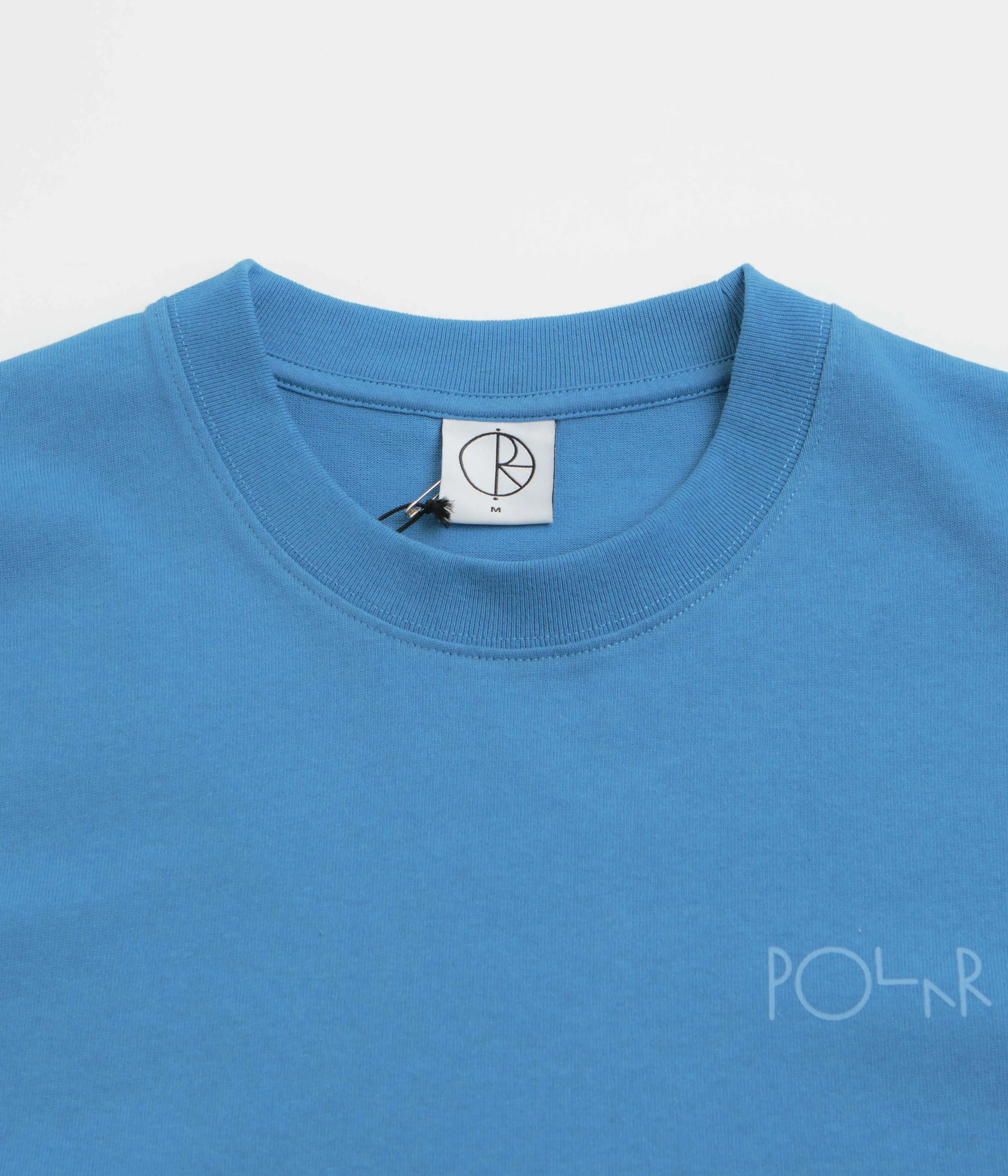 Polar Contrast Stroke Logo T-Shirt - French Blue comfortable option