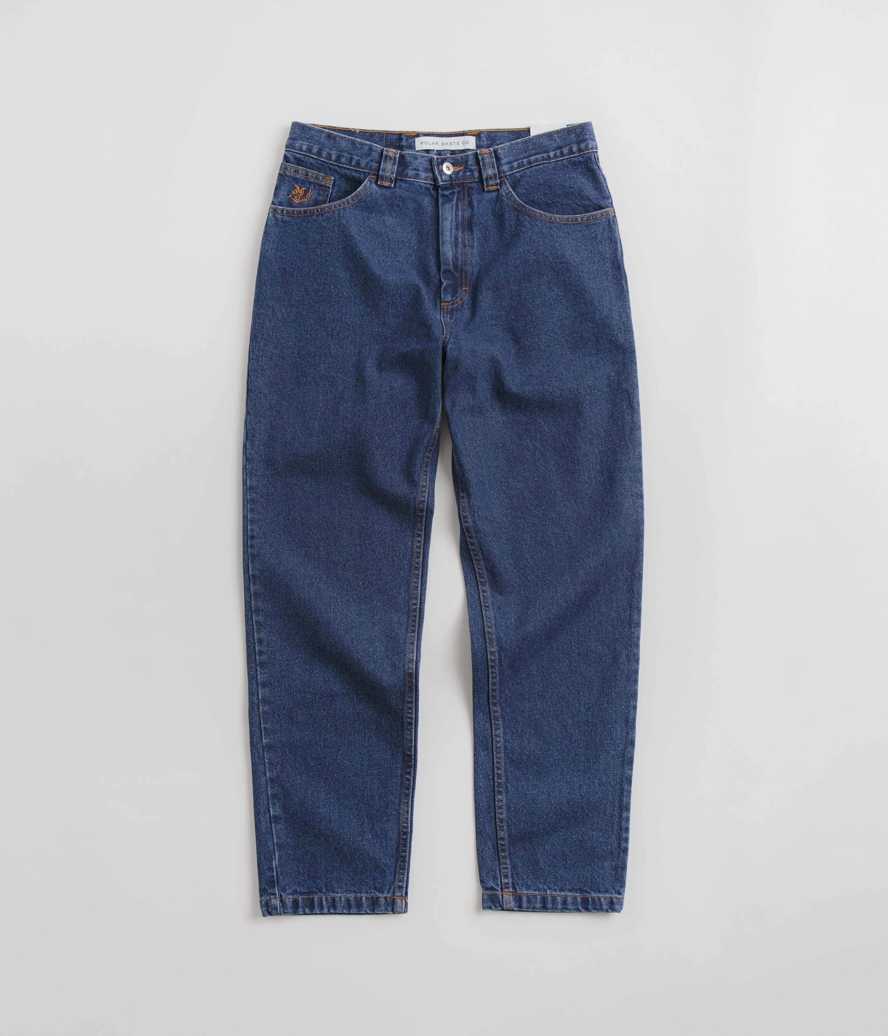 Polar 92 Jeans - Dark Blue Stay Fresh Cuffed hem
