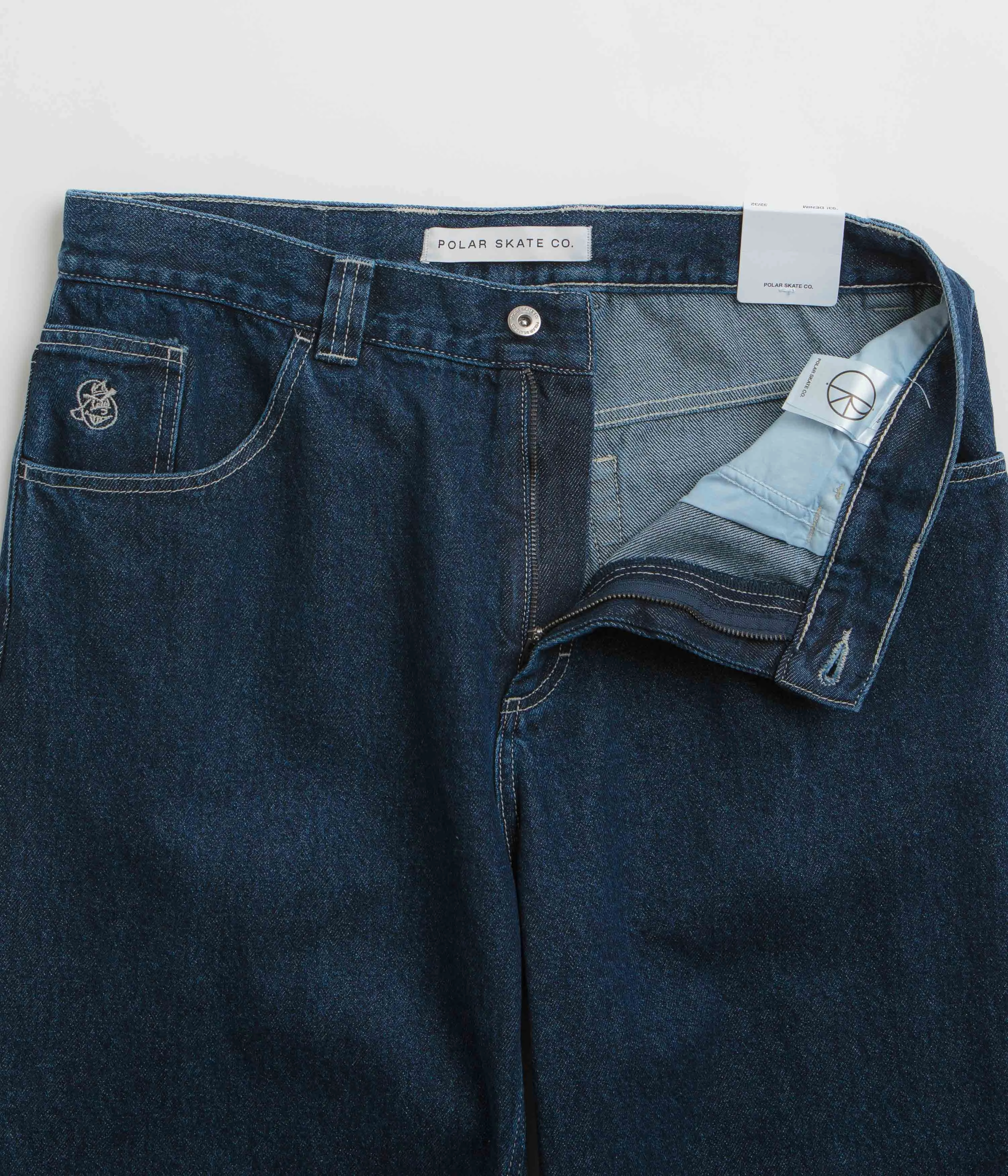 Polar 93 Jeans - Indigo Streetwear vibe