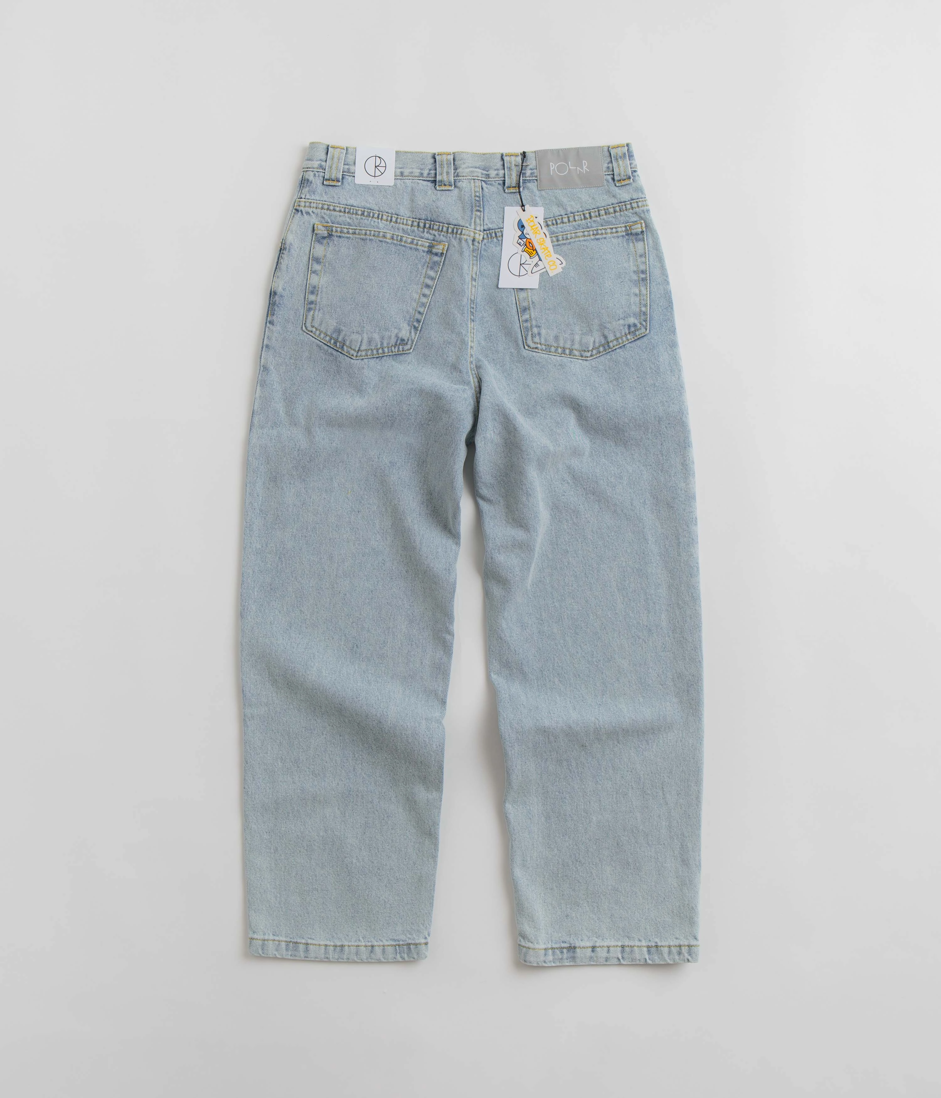 Polar 93 Jeans - Light Blue Dynamic Motion