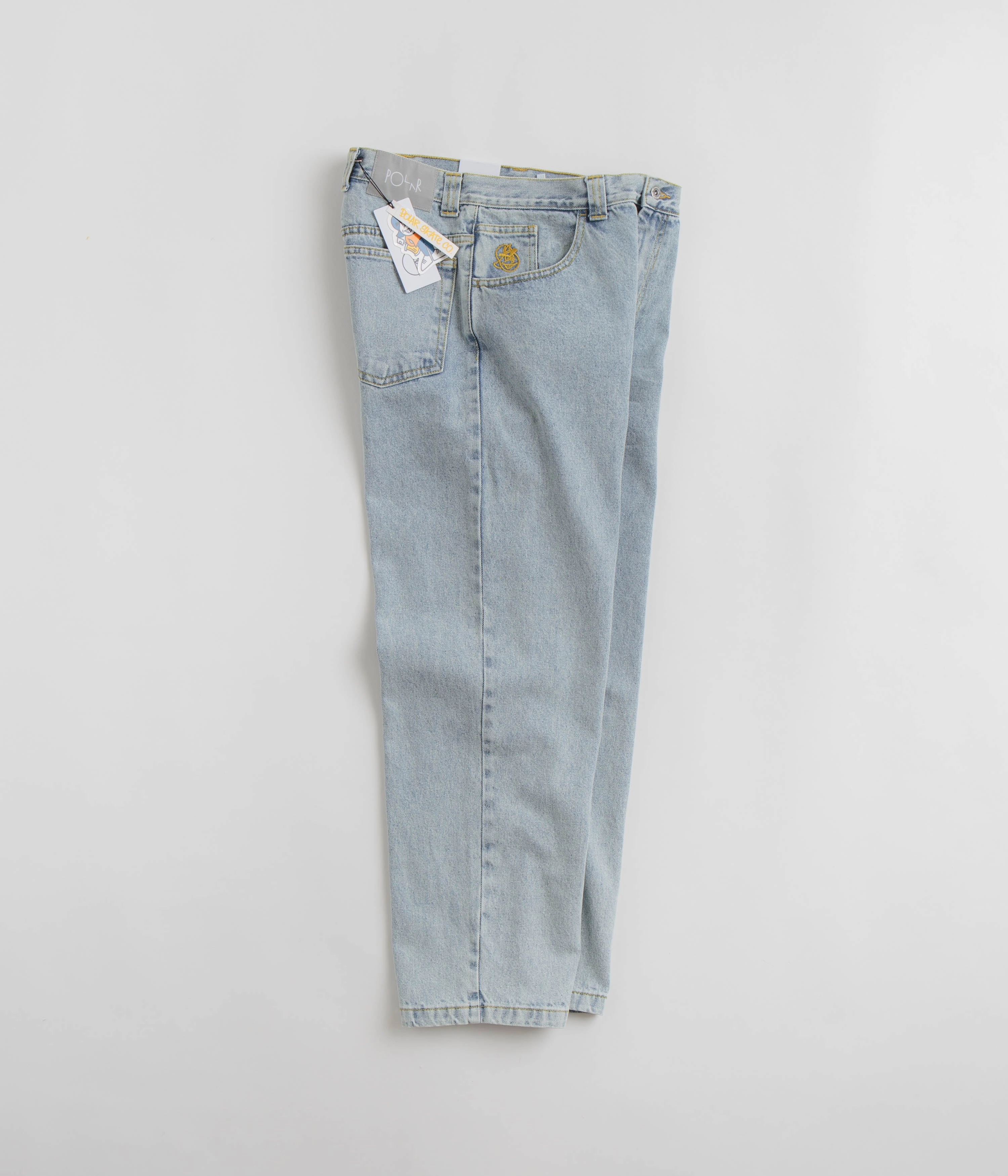 Polar 93 Jeans - Light Blue Raw edge Breathable Lining