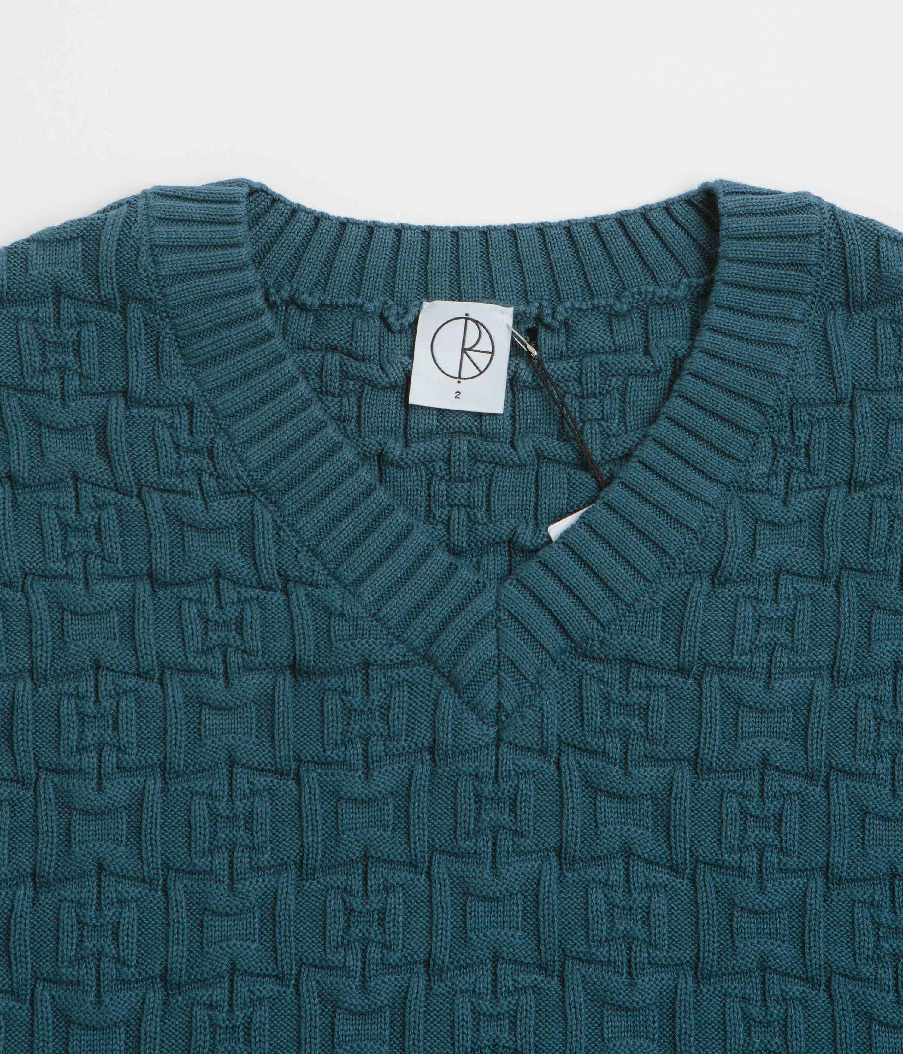 Polar Alex Vest - Petrol Blue Subtle Texture Work Tough