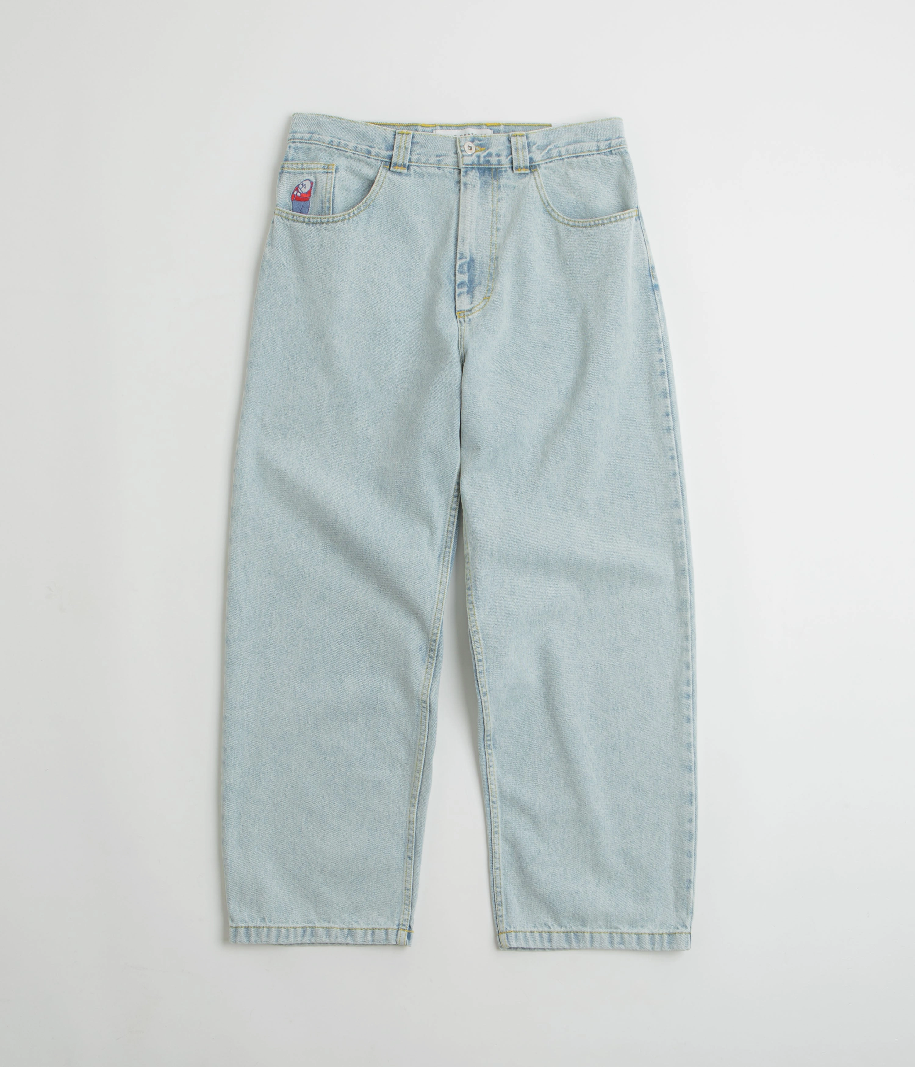 Polar Big Boy Jeans - Light Blue / OG Logo Odor Resistant