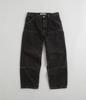 Polar Big Boy Work Pants - Silver Black Outdoor Activity simple design