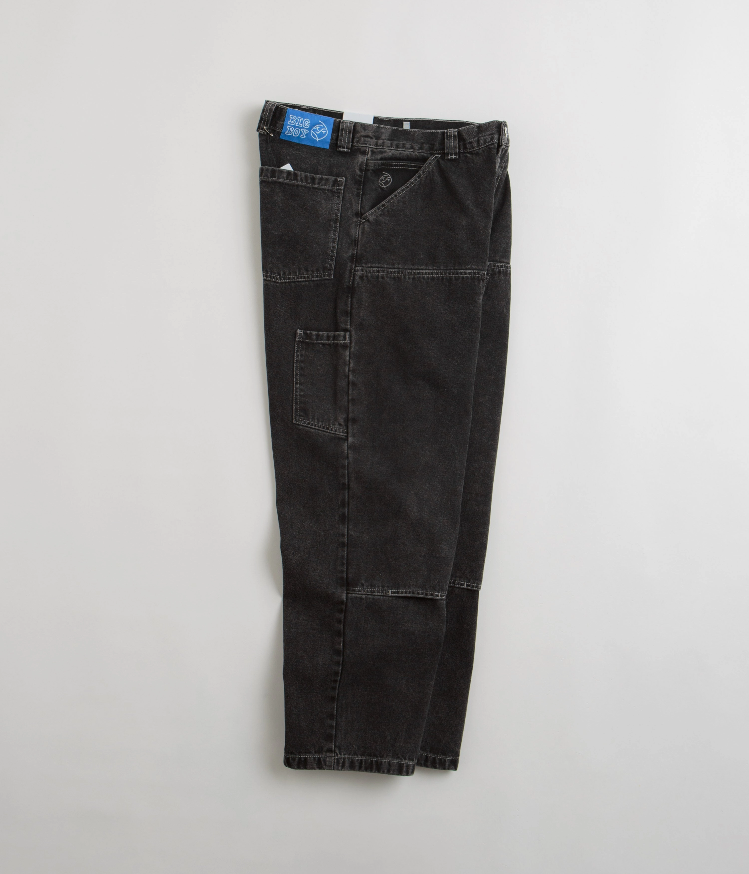 Sport Ready Polar Big Boy Work Pants - Silver Black