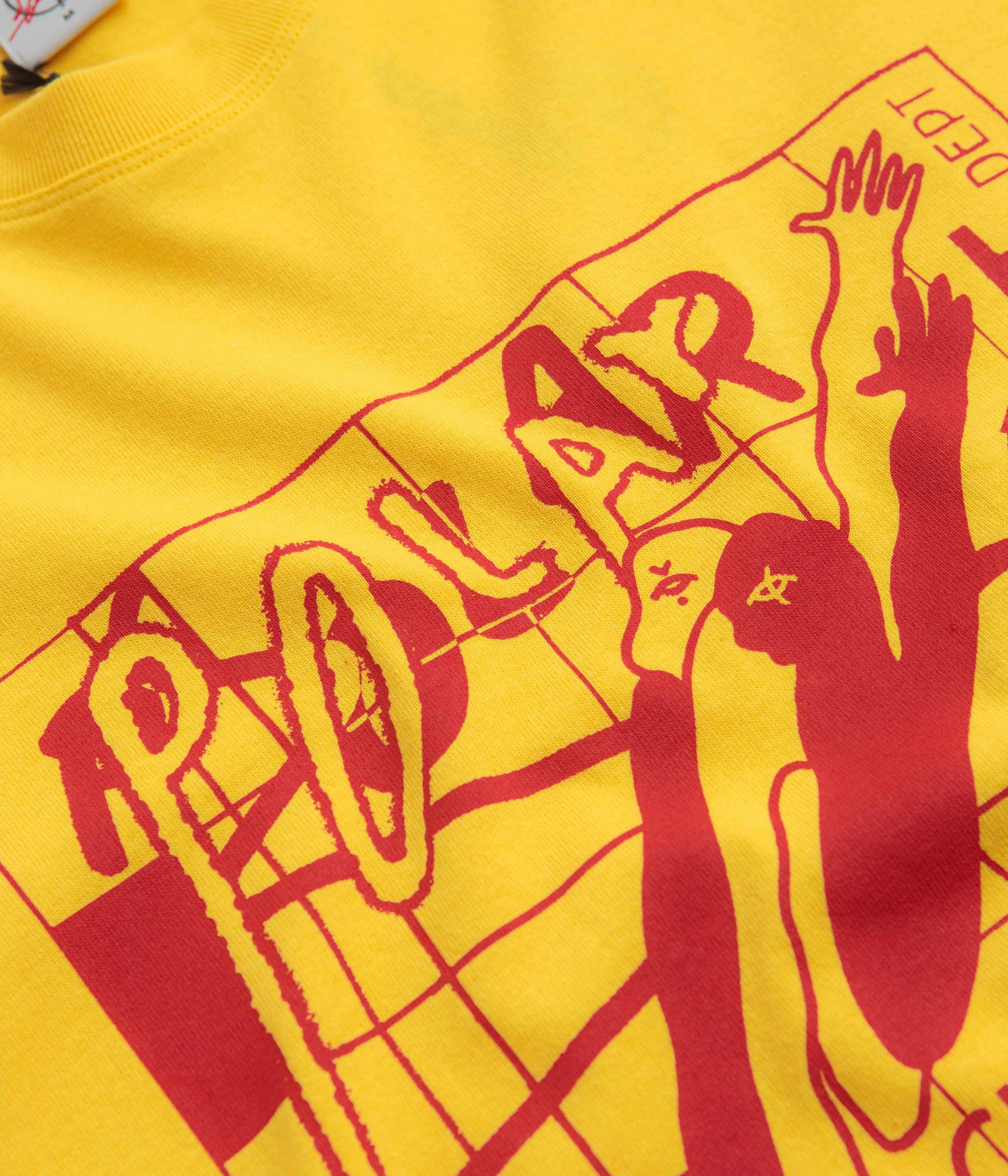 Chic Style Trend Polar Clubb Inc Long Sleeve T-Shirt - Lemon