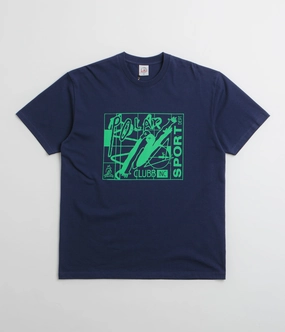 Polar Clubb Inc T-Shirt - Dark Blue Classic Style