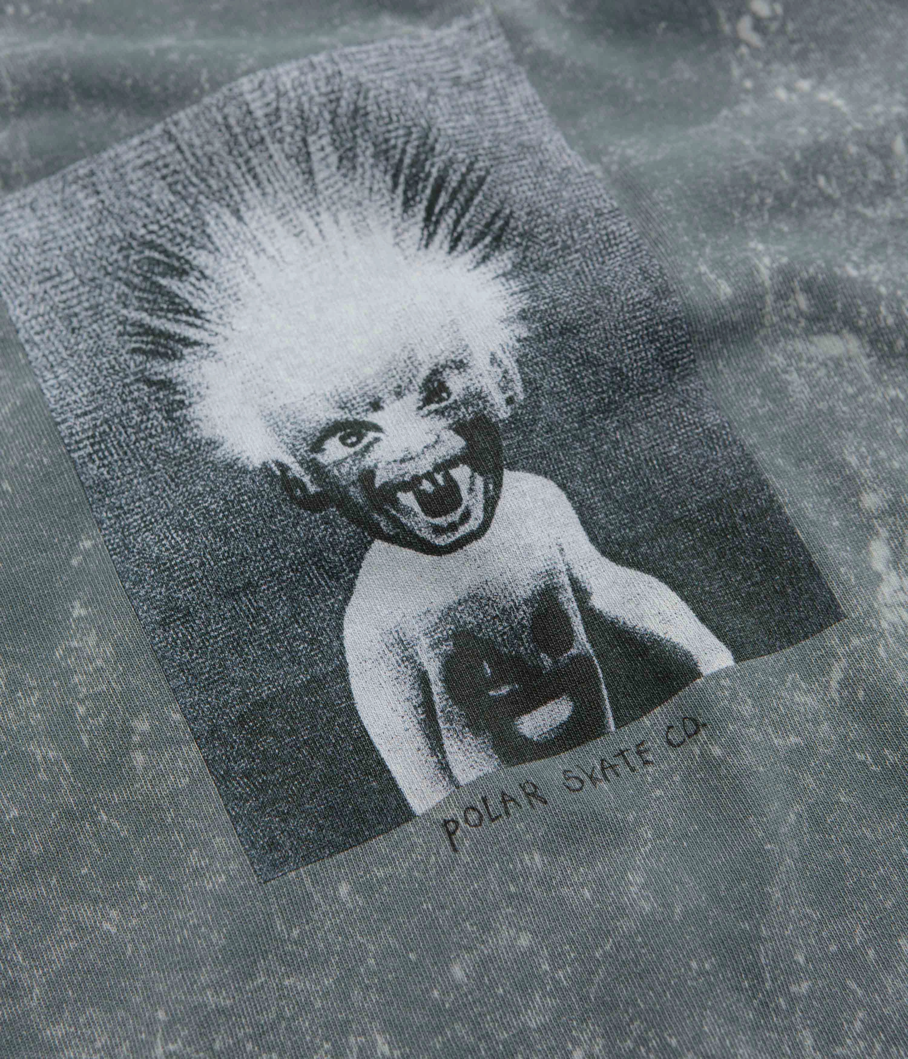 Polar Demon Child Acid Long Sleeve T-Shirt - Grey Weekend Ready Camping practicality