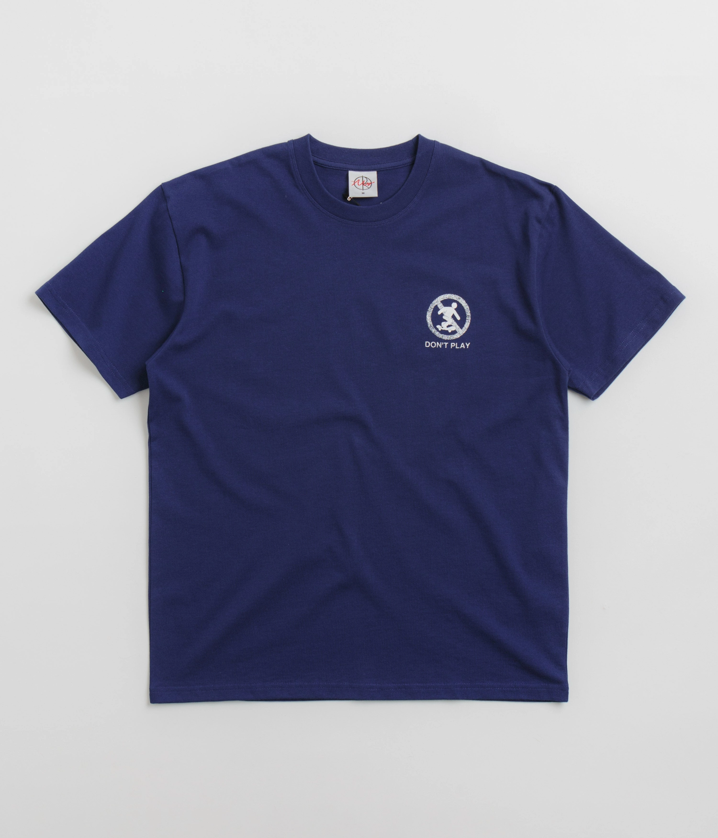 Polar Don't Play T-Shirt - Deep Royal Blue Non Restrictive Silhouette EthicalProduction