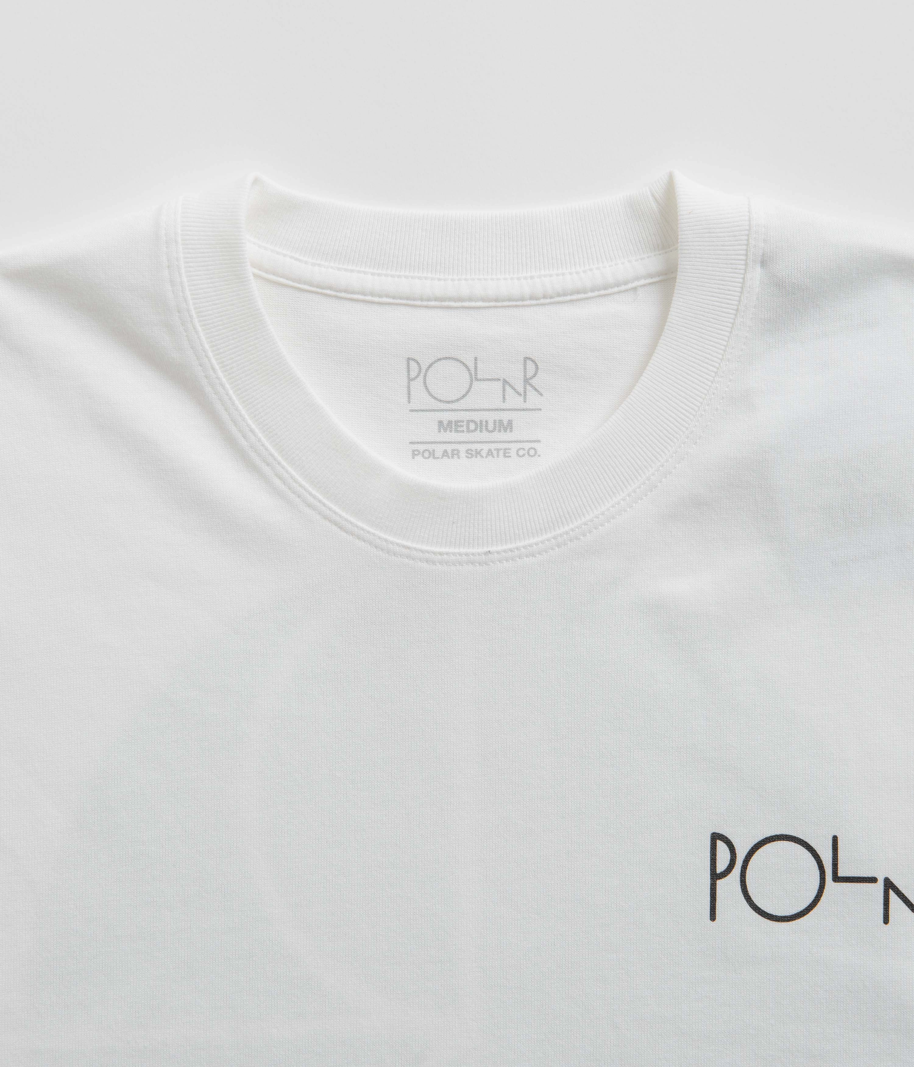 Luxury exclusivity Polar Fill Logo T-Shirt - White / Black