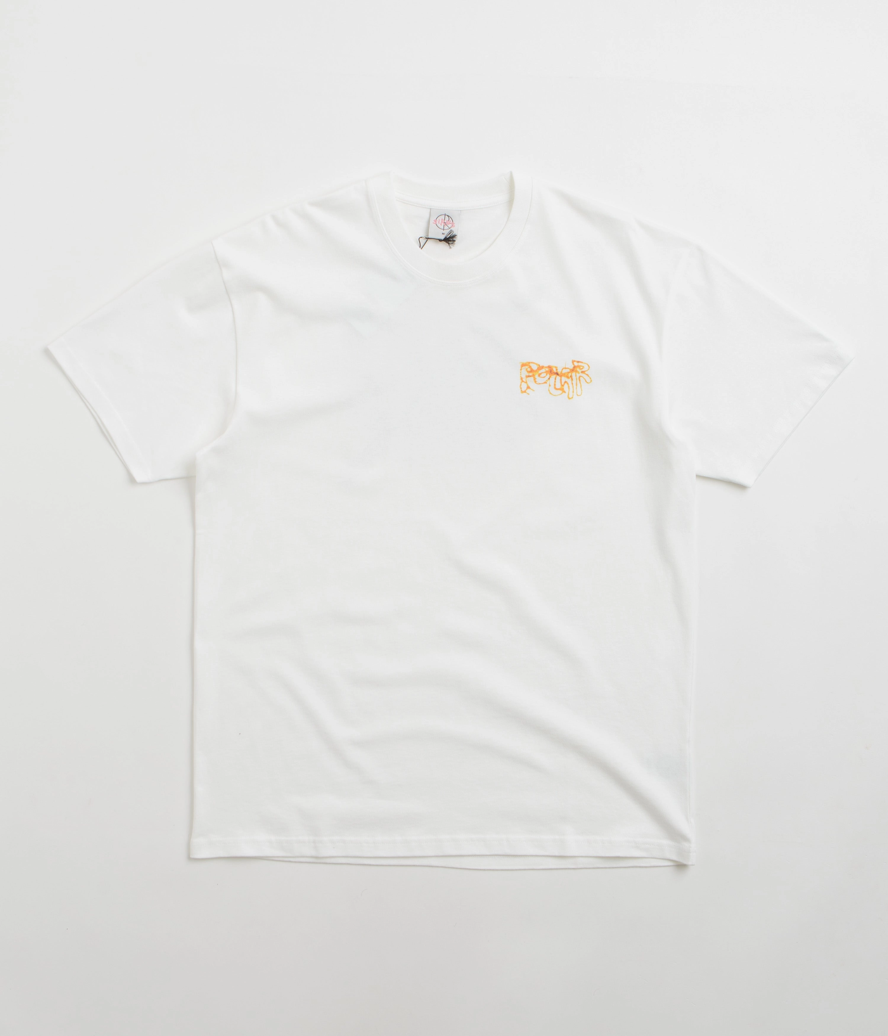 Perfect for Workouts Wool combination Polar Green Spider T-Shirt - White