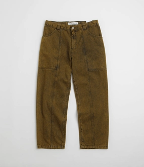 Polar Jiro Pants - Yellow Black Light Shape Pocket Reinforcement
