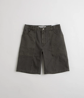 Snag Free Zipper Breezy Stretch Polar Jiro Shorts - Dirty Black