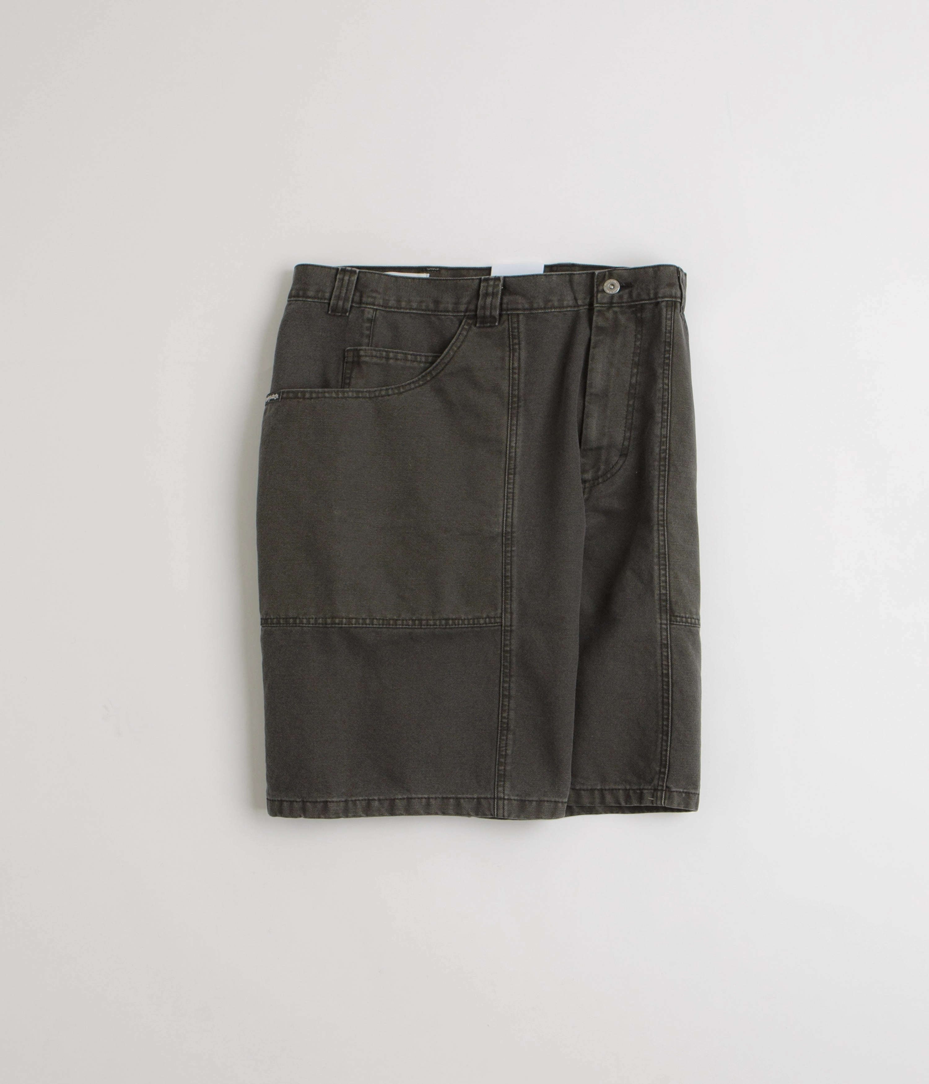 Polar Jiro Shorts - Dirty Black Universal Attachment Points Double Layered Panels
