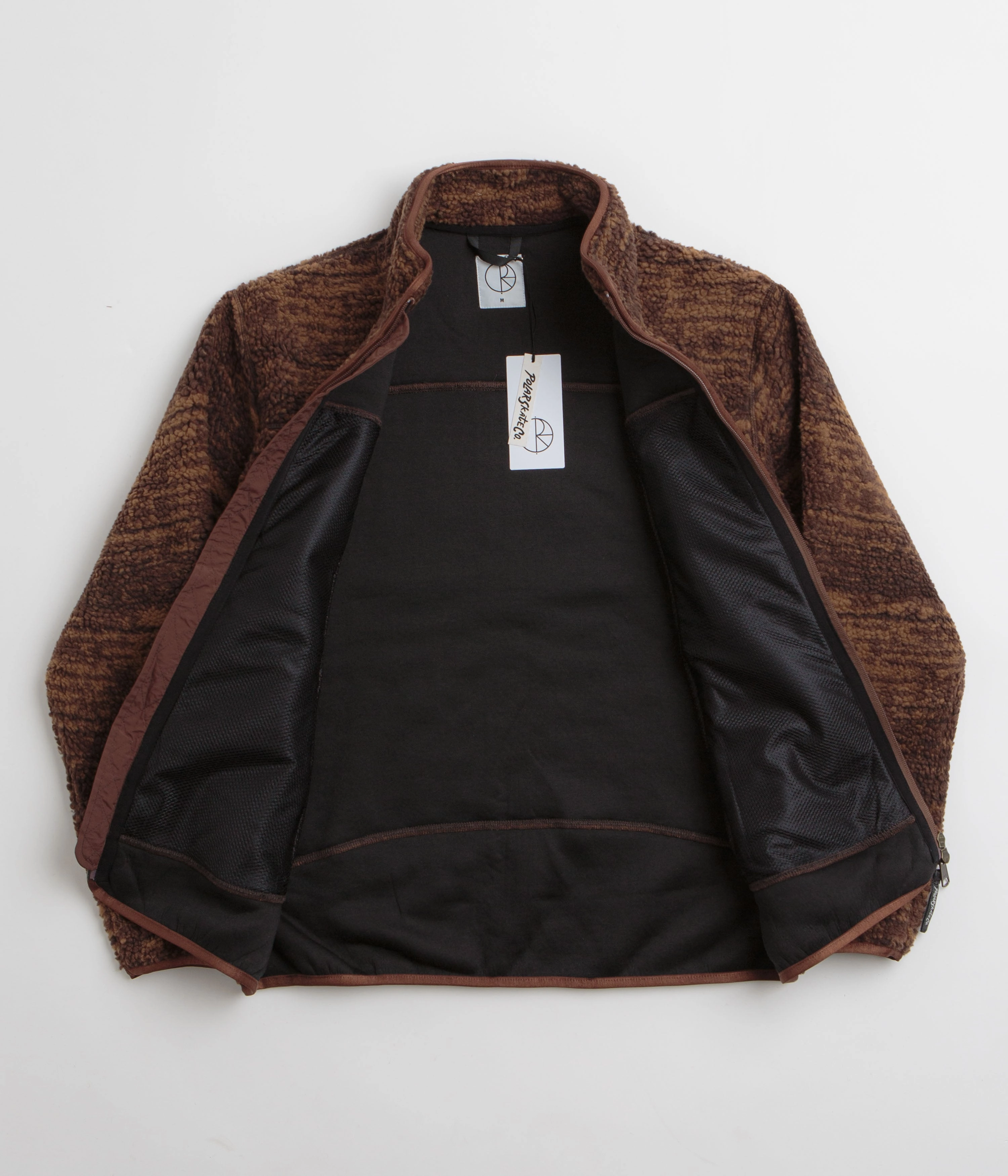 Polar Kiko Jacket - Red Brown Recycled Textile