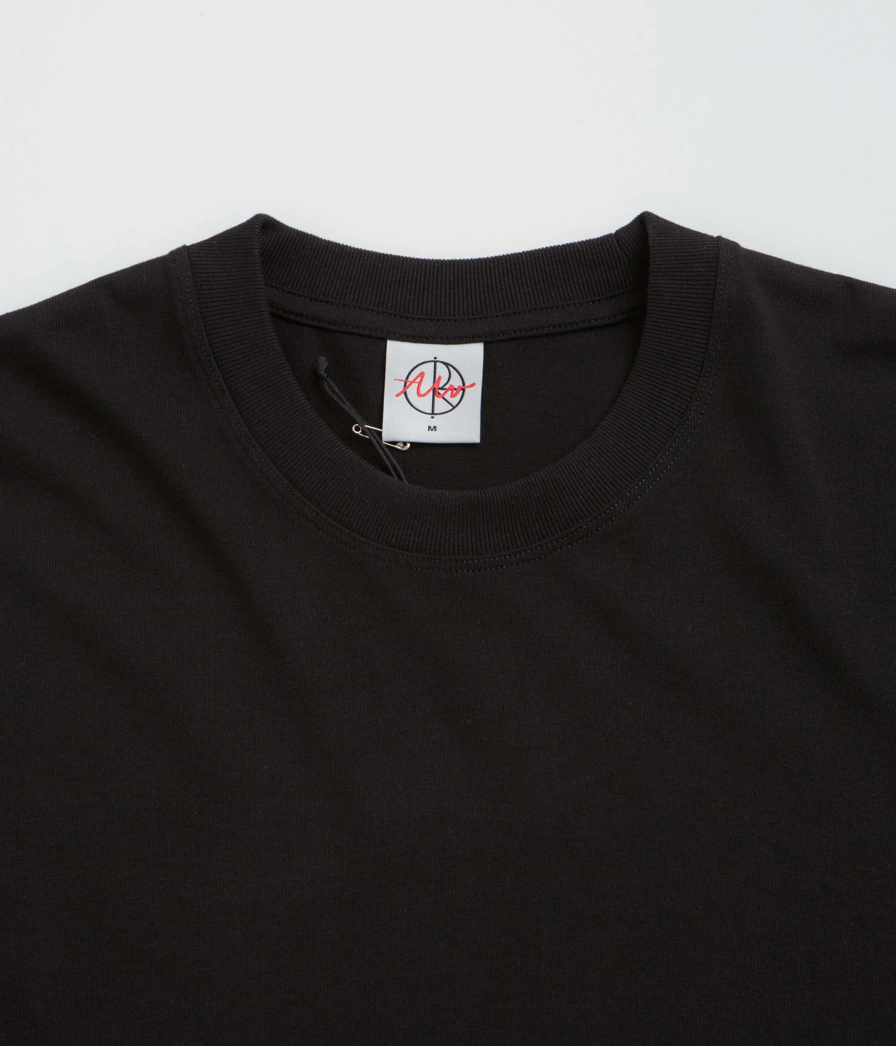 Polar Sad at Times Long Sleeve T-Shirt - Black Lightweight Design