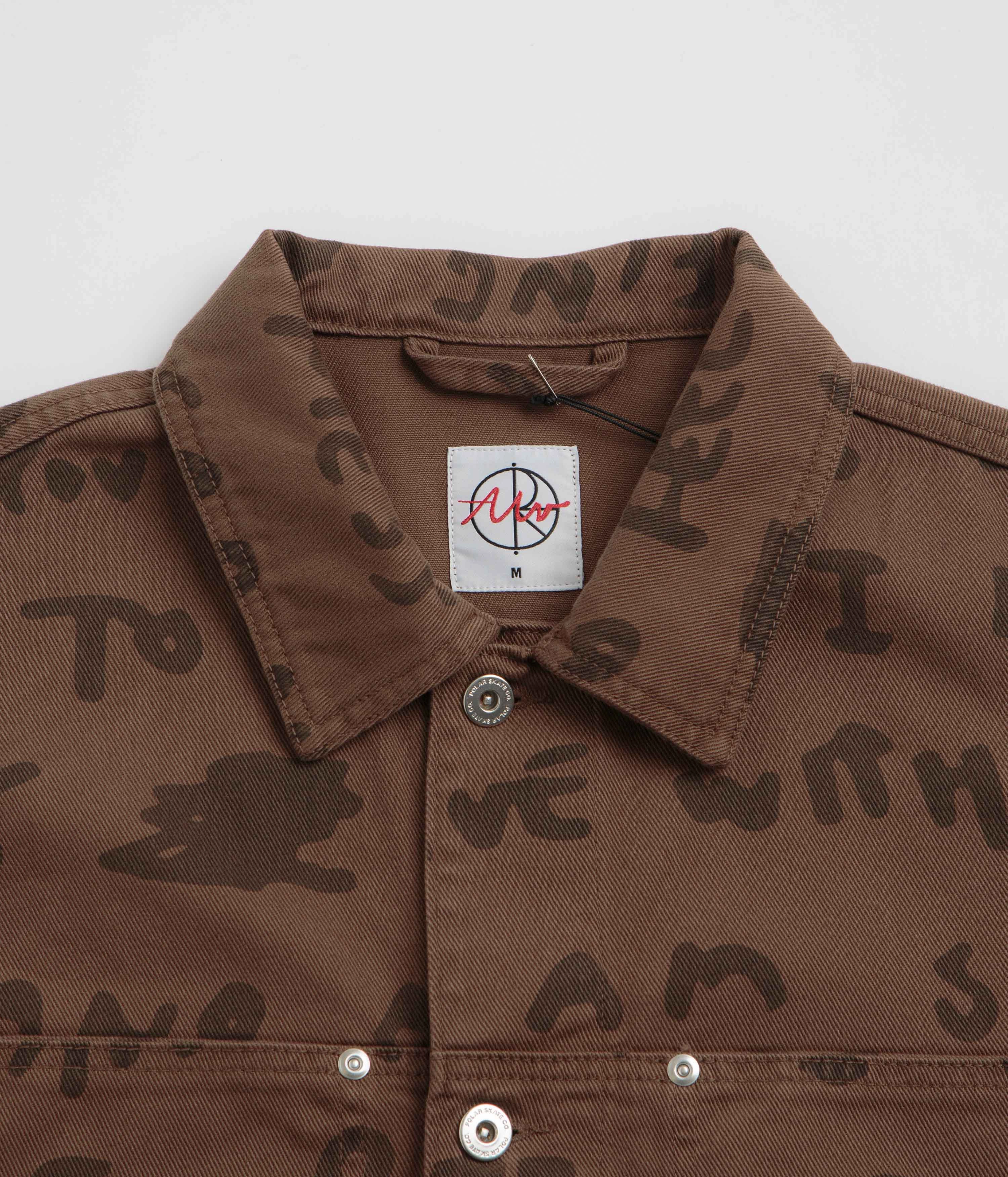 Polar Sad Notes Patrik Jacket - Walnut Comfy Fit
