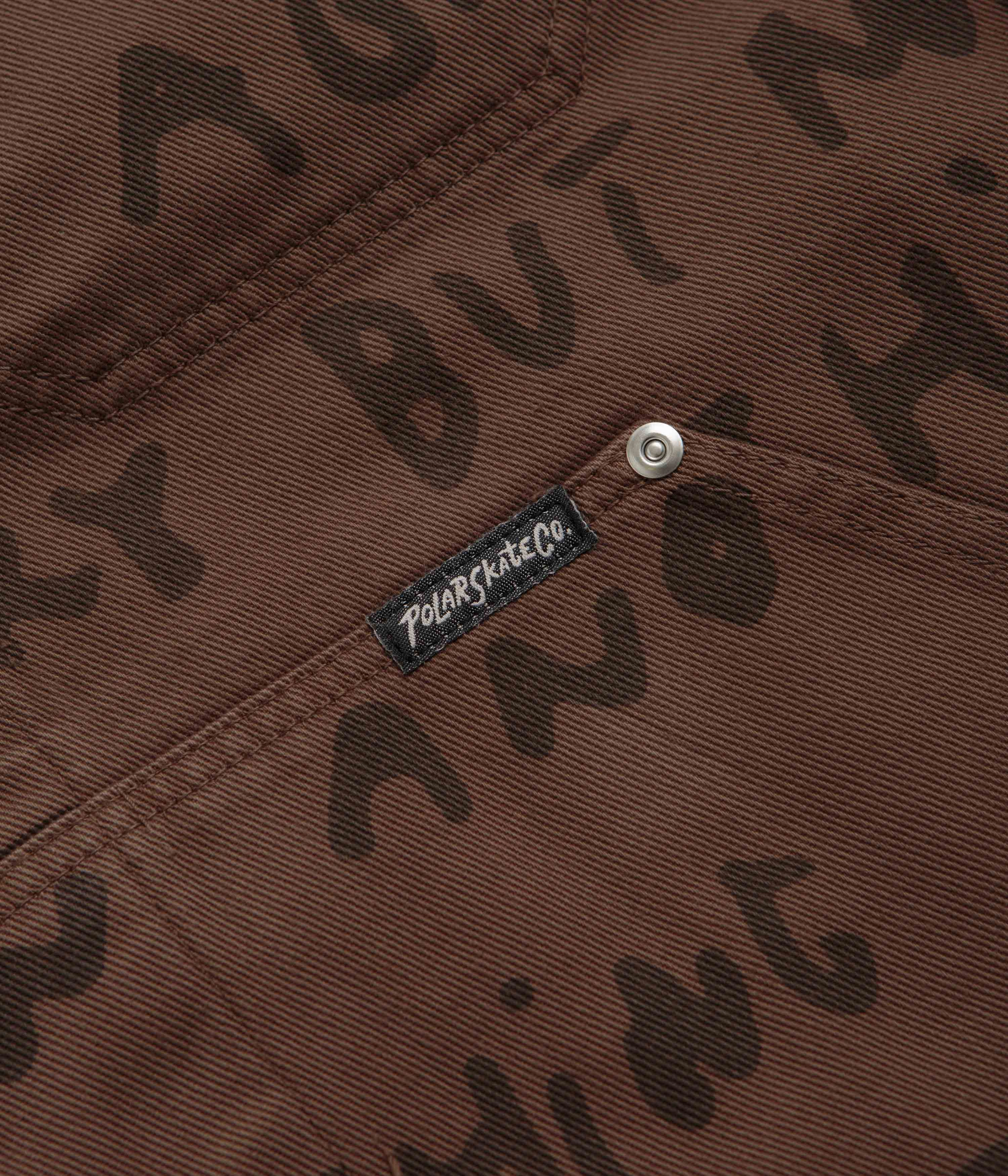 Flexible Shoulder Design Casual Street Style Polar Sad Notes Patrik Jacket - Walnut
