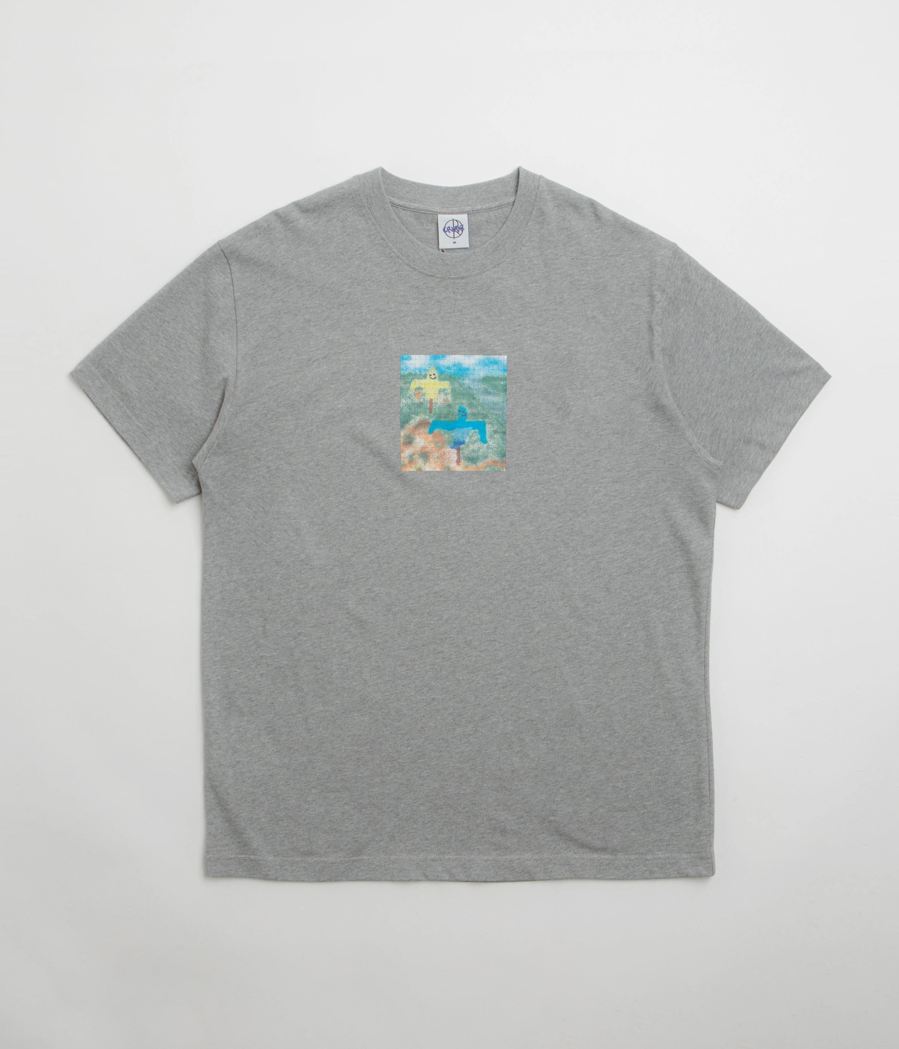 Comfy Essentials Wear Polar Scarecrow T-Shirt - Heather Grey