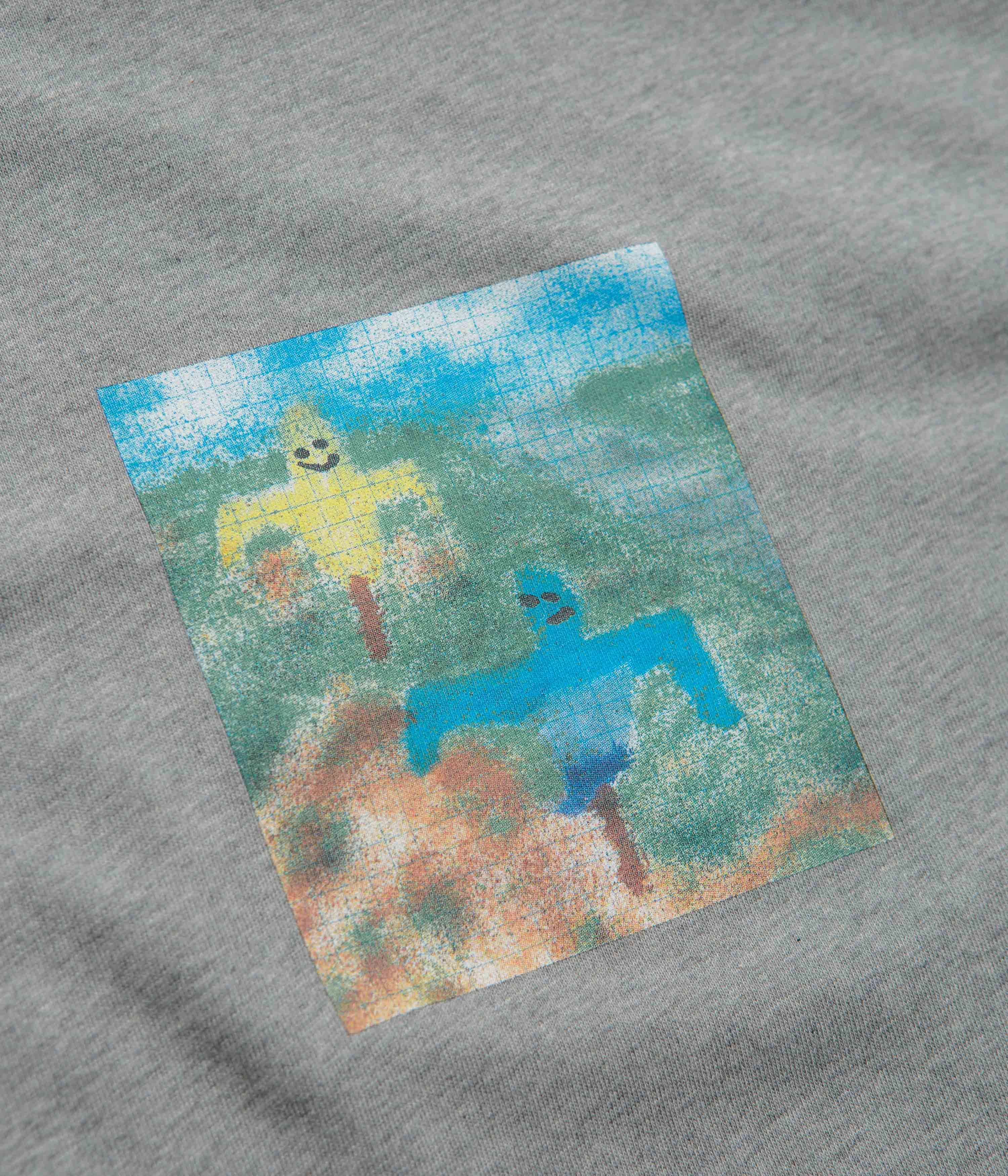 Chic Cut Polar Scarecrow T-Shirt - Heather Grey