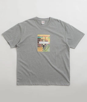 Polar Skeleton Kid T-Shirt - Heather Grey Easy-Going Style Everyday Trend