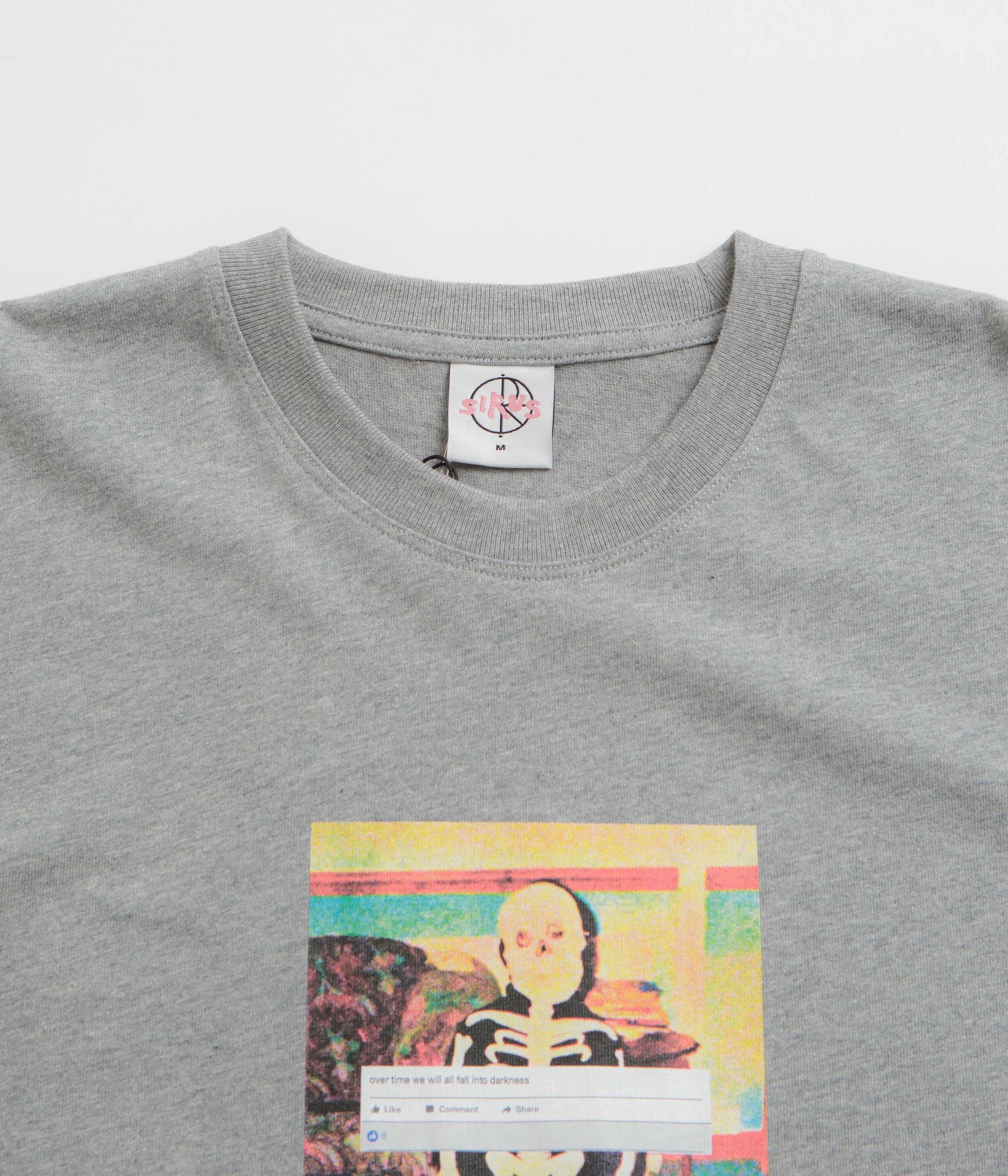 Soft Wear Polar Skeleton Kid T-Shirt - Heather Grey