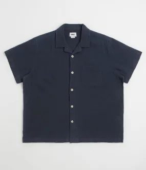 Obey Curtis Short Sleeve Shirt - Navy Plus Size Cool Comfort
