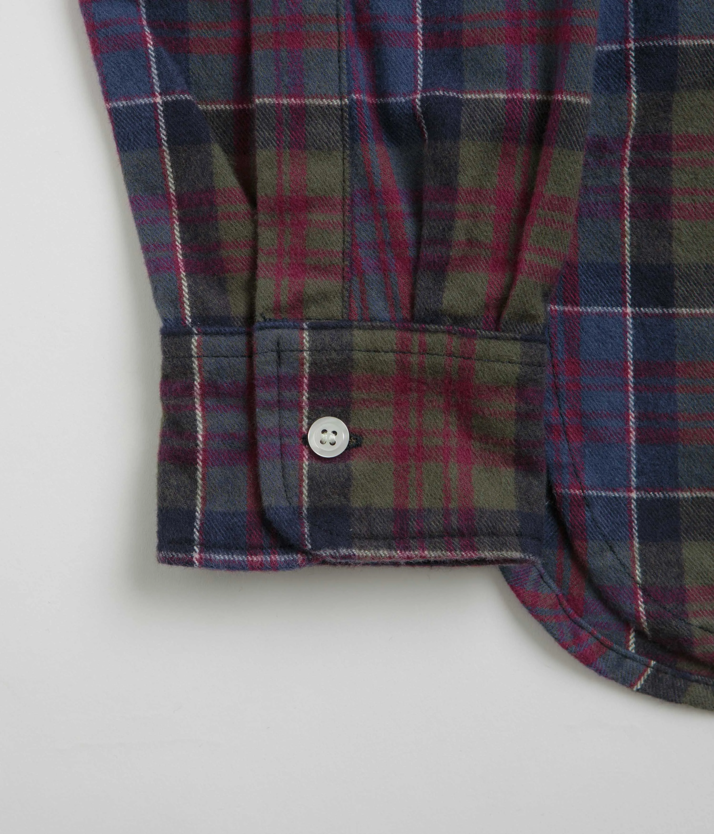 Pop Trading Company Flannel BD Shirt - Multicolour Sustainable Material