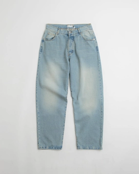 Day Wear HiddenPockets Pop Trading Company DRS Pants - Washed Denim / Blue