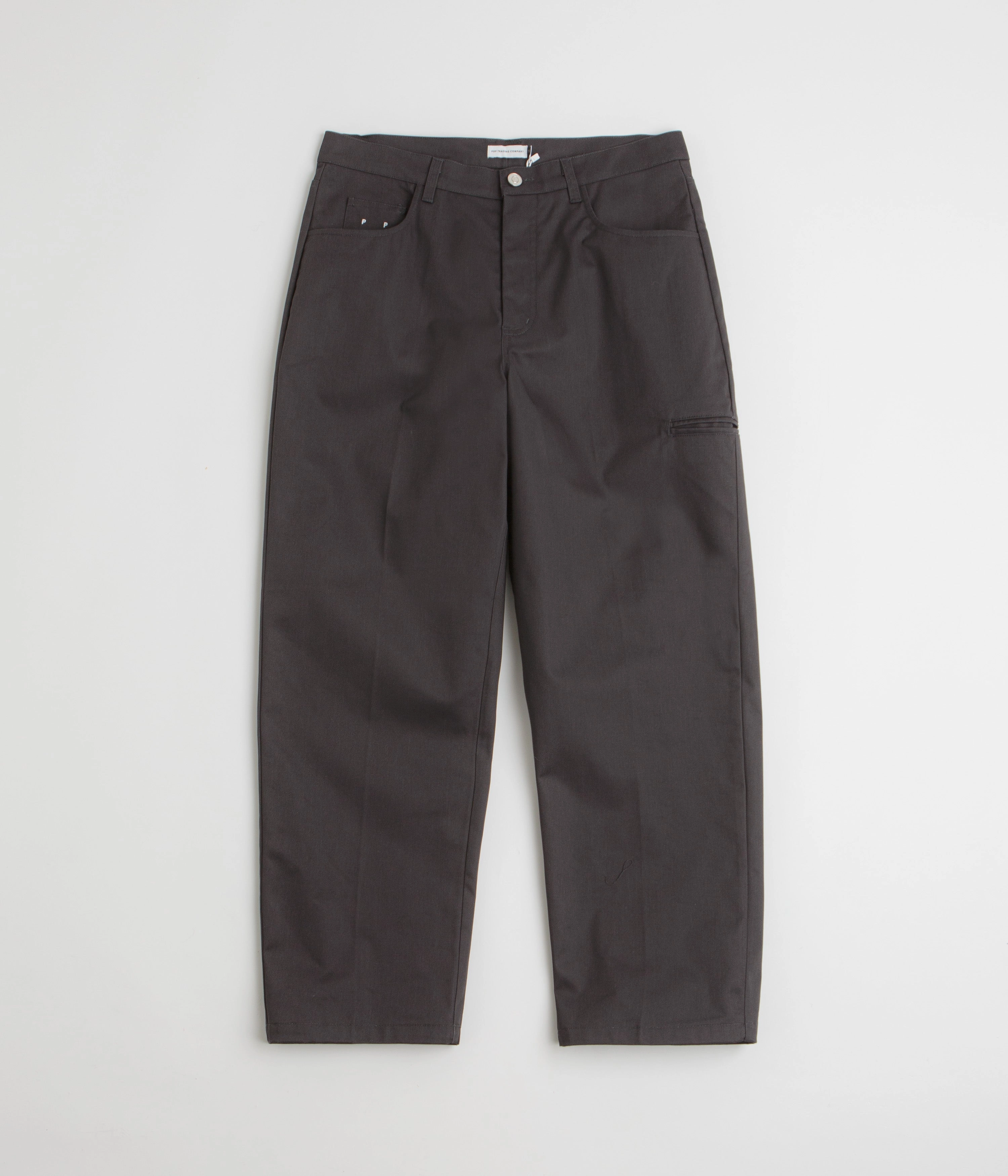Trendy Comfort Rugged Comfort Pop Trading Company DRS Worker Pants - Anthracite