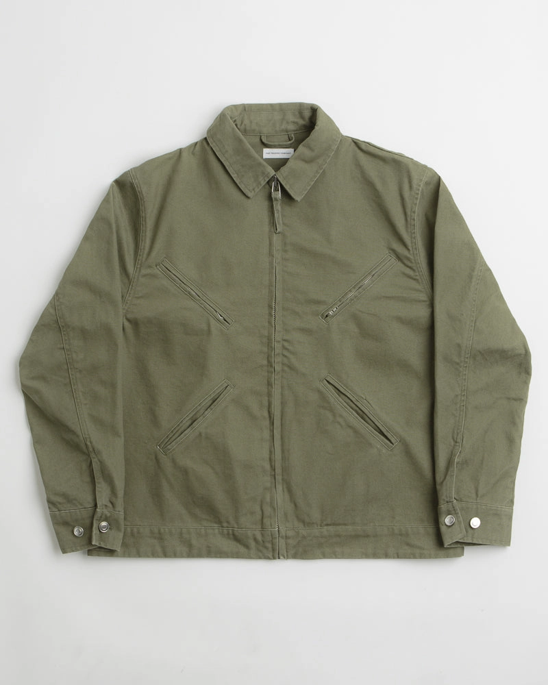 Urban Explorer Look Pop Trading Company Full Zip Jacket - Four Leaf Clover