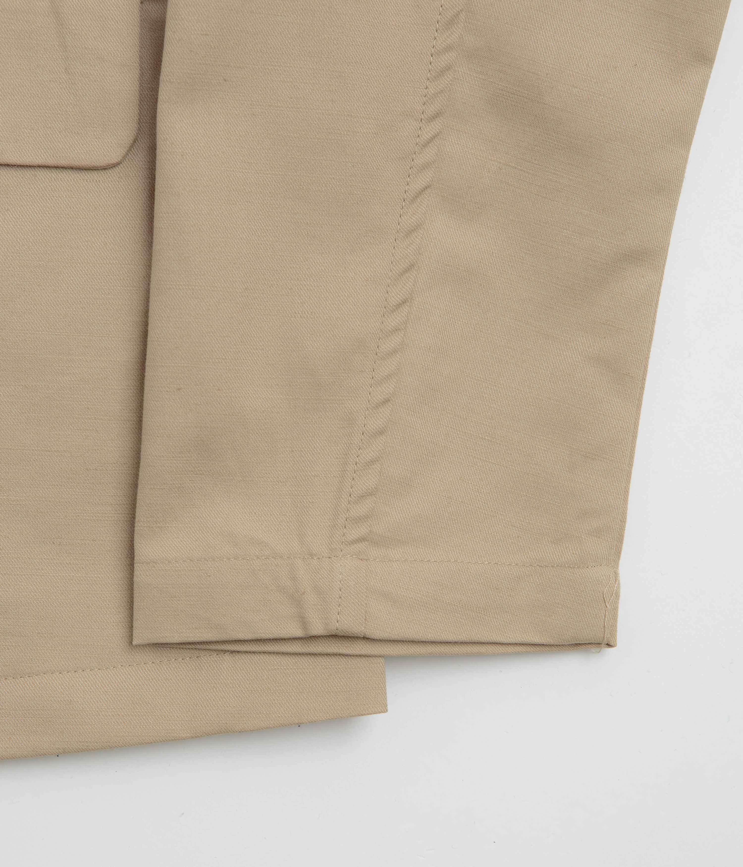 Pop Trading Company Hewitt Suit Jacket - White Pepper Enhanced Edge Binding