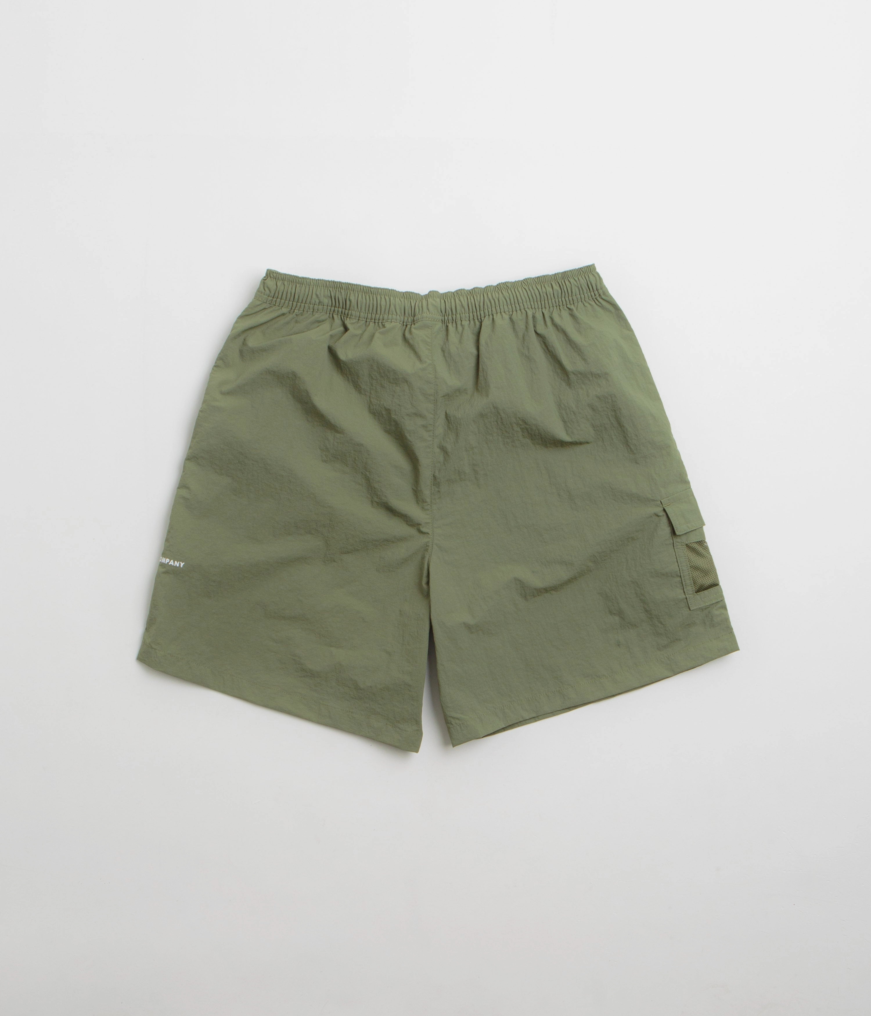 Pop Trading Company Painter Shorts - Four Leaf Clover Body-Hugging Fit