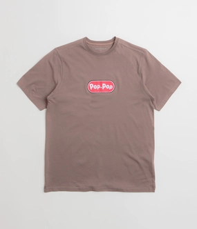 Pop Trading Company Poh Poh T-Shirt - Twilight Mauve quick-drying