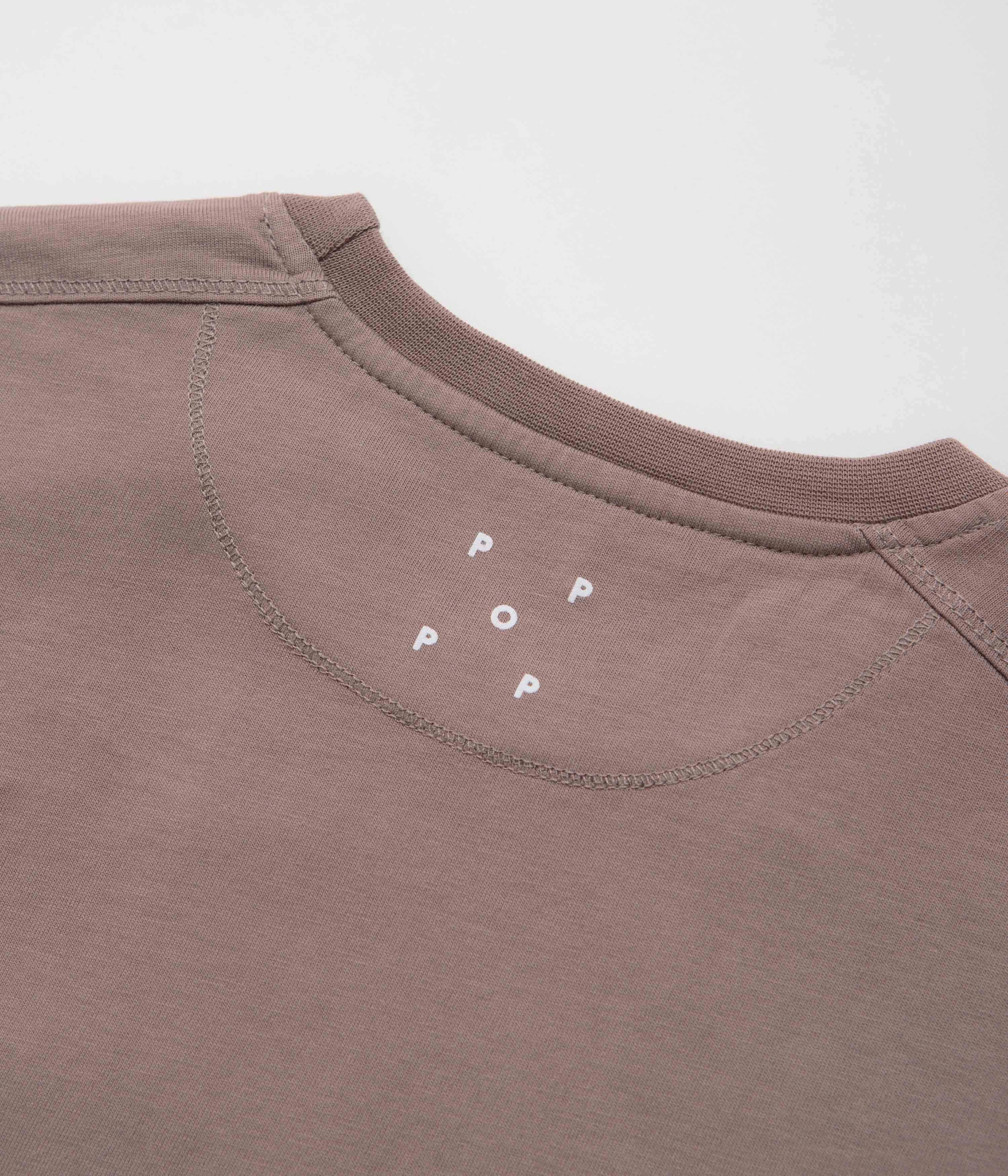 Relaxed Wear Pop Trading Company Poh Poh T-Shirt - Twilight Mauve