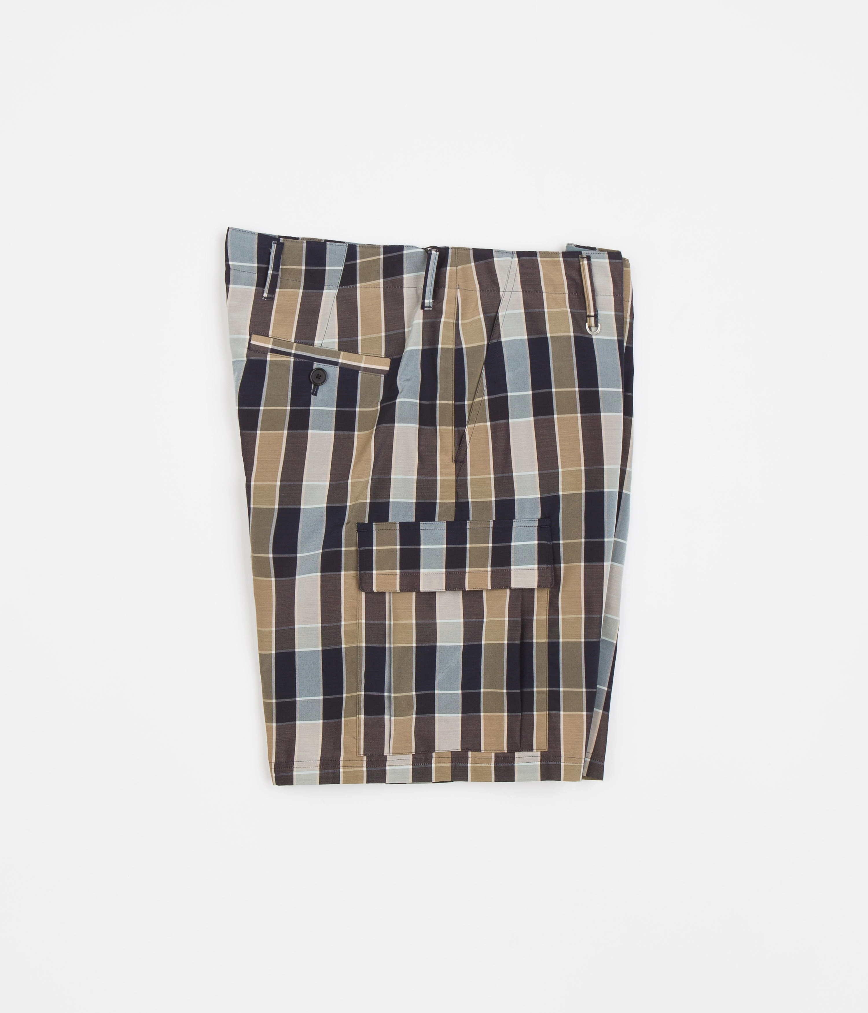 Pop Trading Company x Paul Smith Cargo Shorts - Blue Freedom Fit