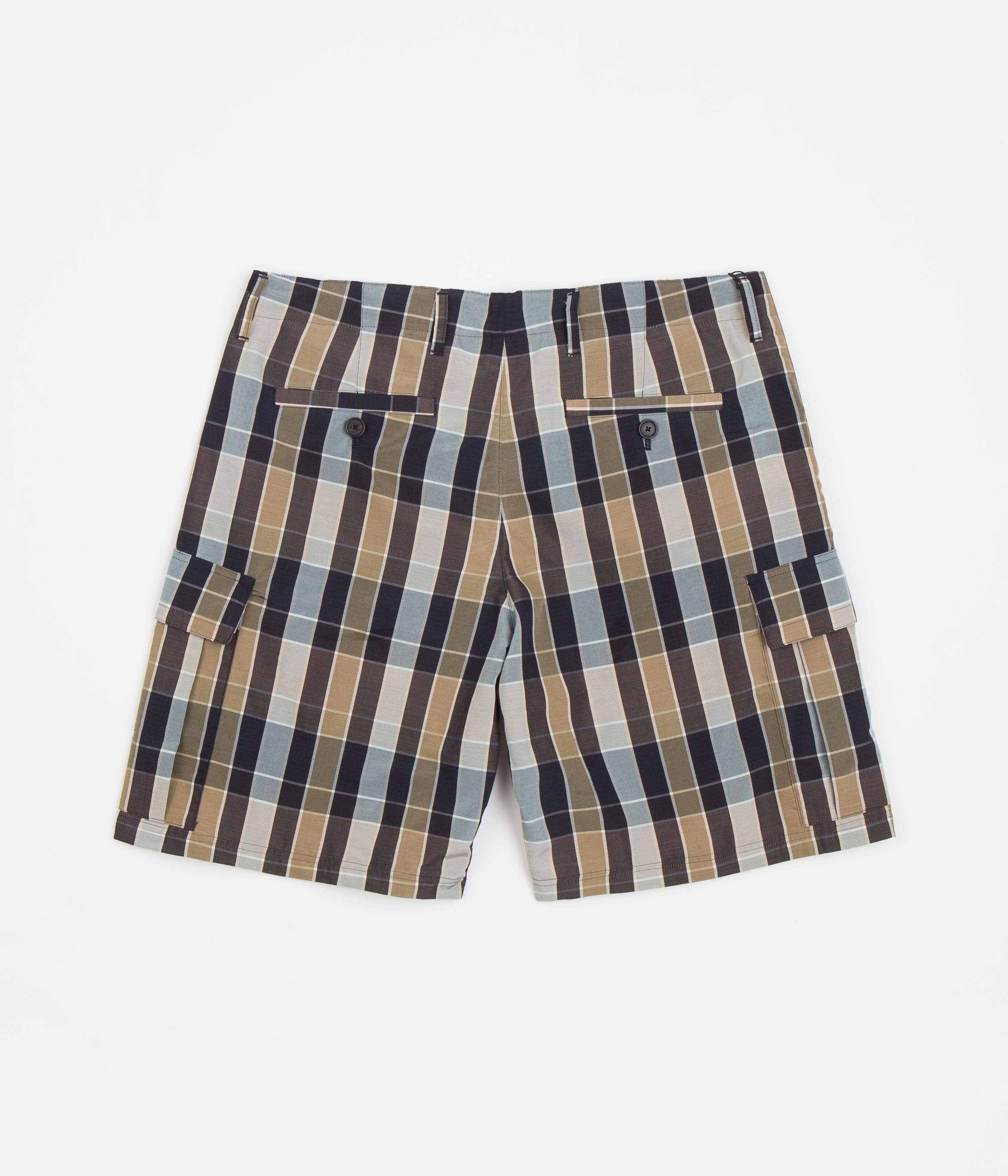 Pop Trading Company x Paul Smith Cargo Shorts - Blue athletic style Odor Resistant Finish