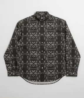 Festival Fashion The Trilogy Tapes Envelopes All Over Print Shirt - Black