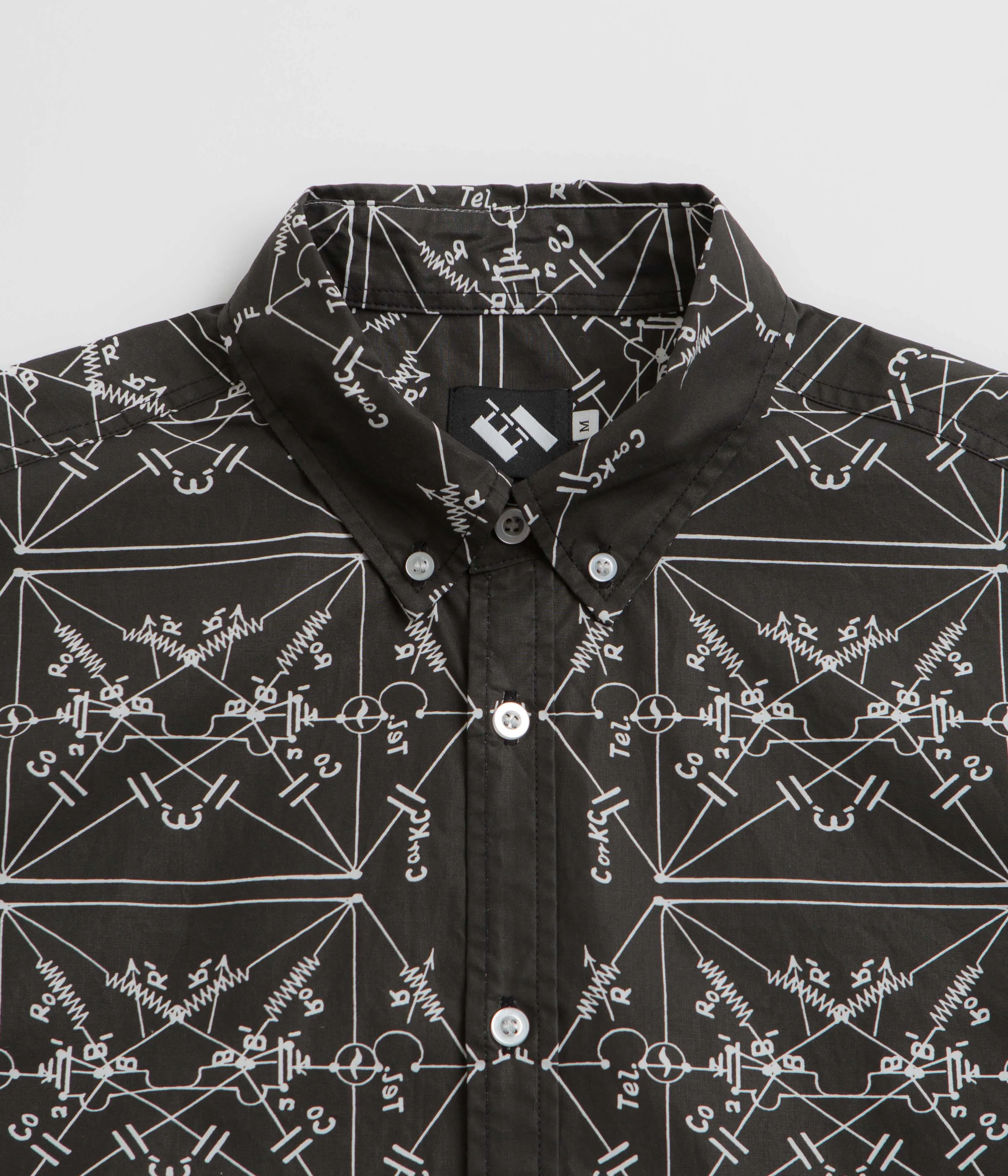 The Trilogy Tapes Envelopes All Over Print Shirt - Black shopping spree Lightweight Material