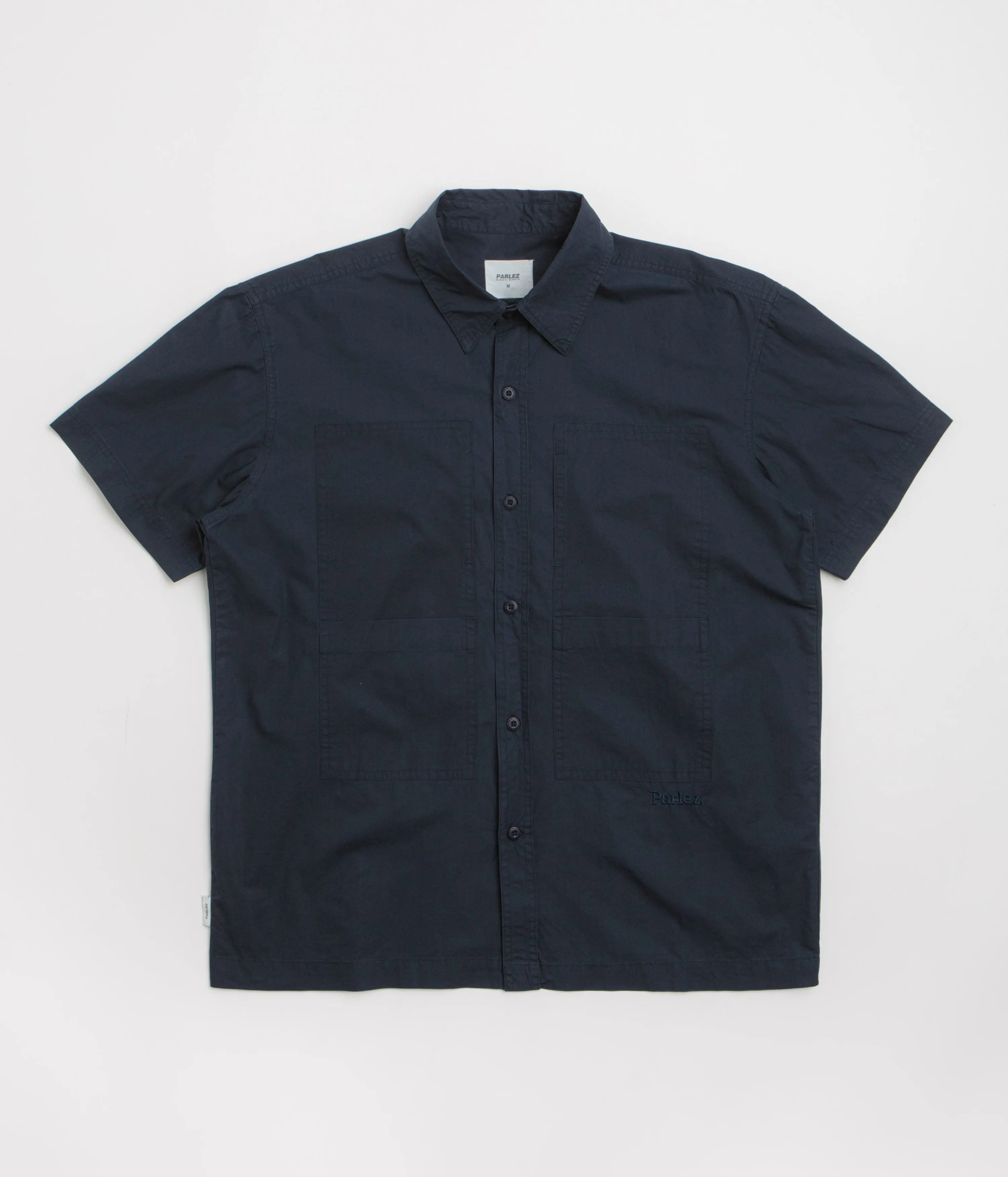Beach Attire Geometric Print Parlez Hyro Shirt - Midnight