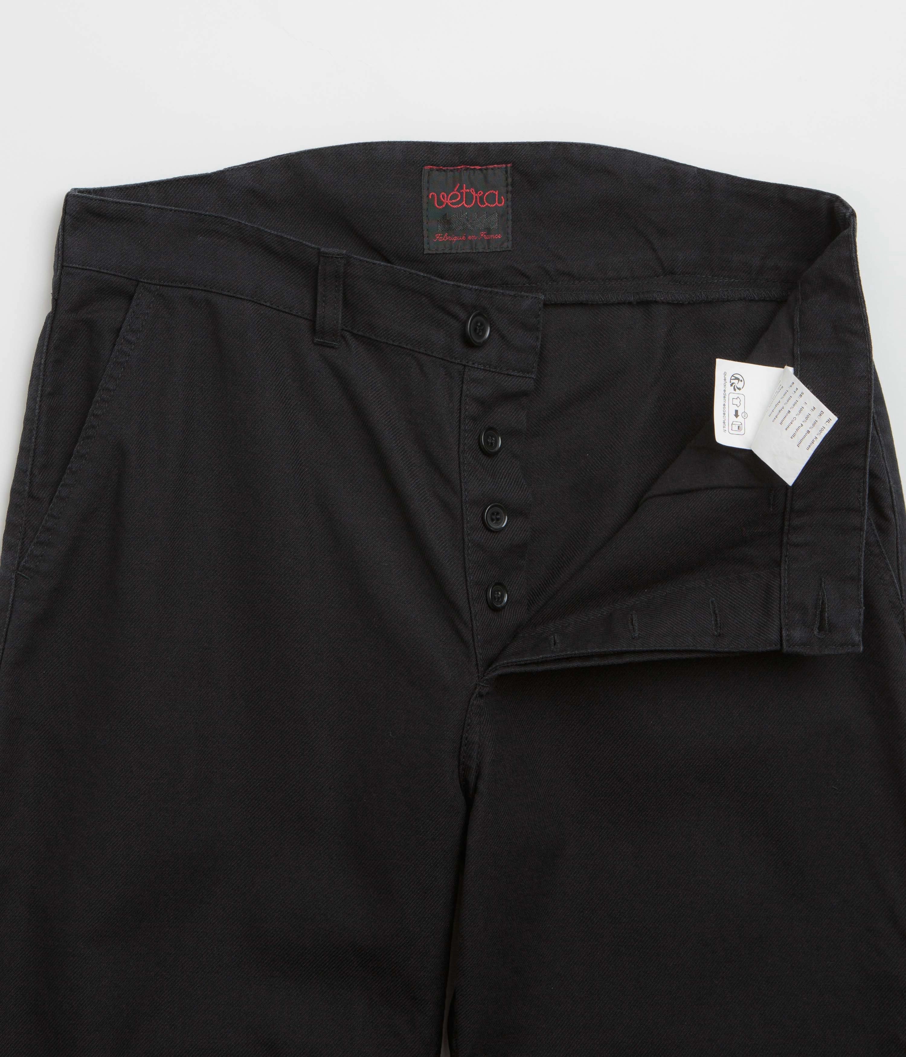 Vetra 500C High Rise Trousers - Black Movement Flex MachineWashableFabric