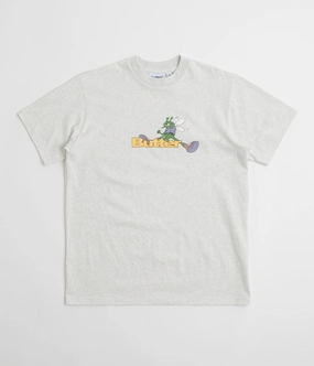 Spring Wear Outdoor Look Butter Goods Skeeter Logo T-Shirt - Ash