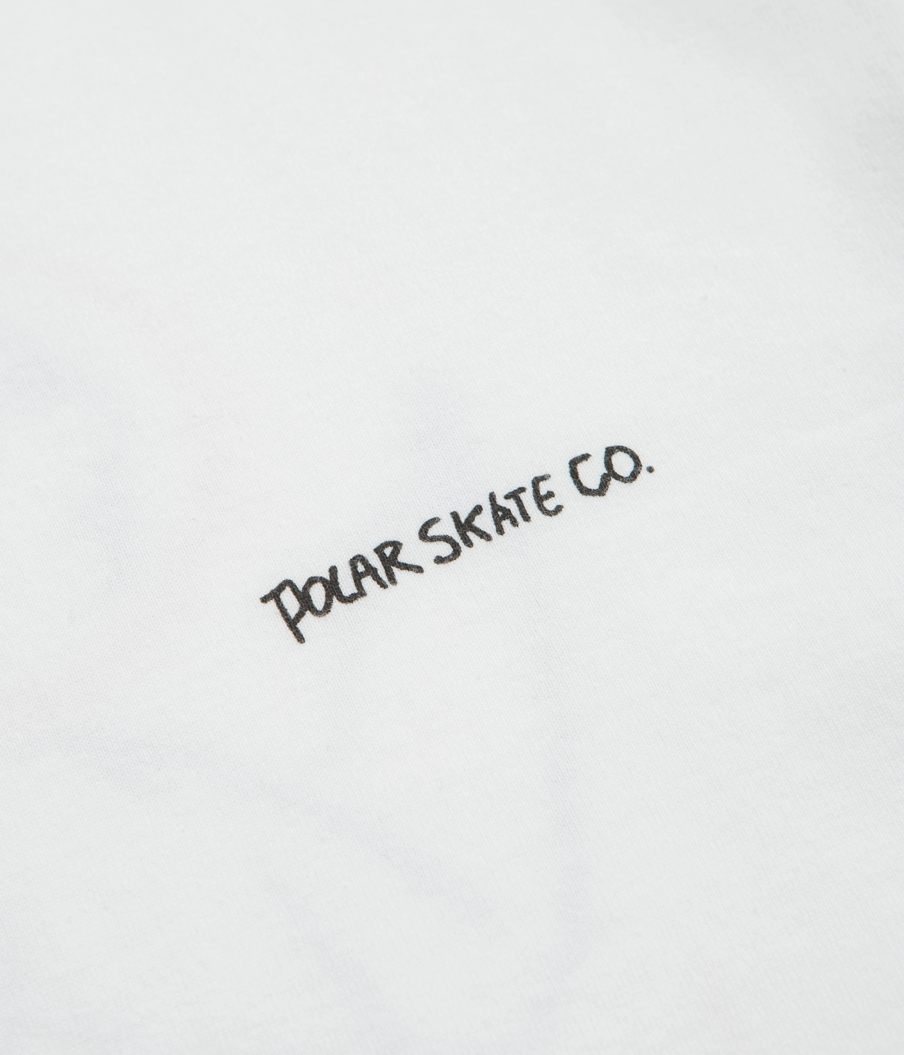 Light and Fresh Office Wear Polar Life in a Bubble T-Shirt - White